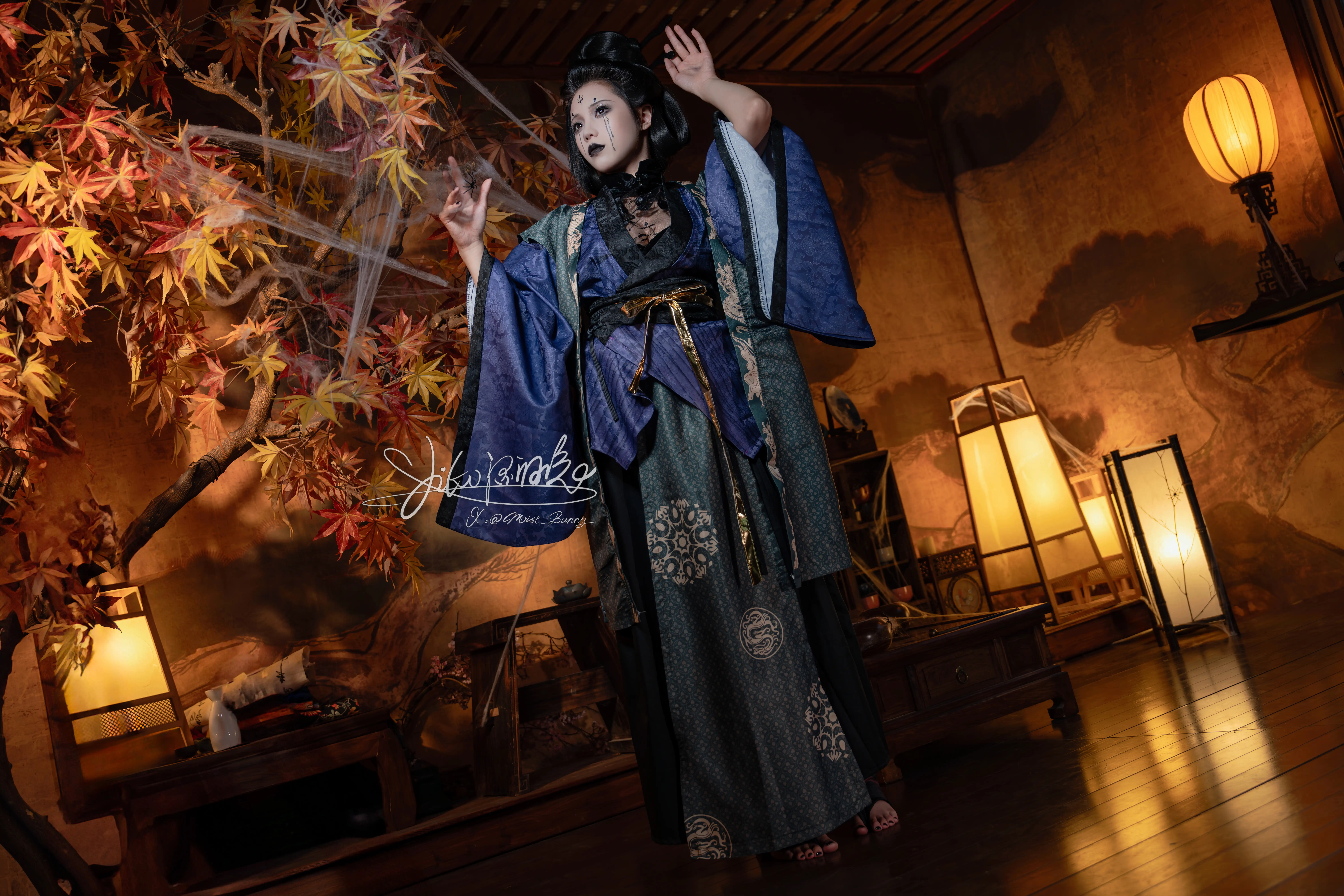 咬一口兔娘(Yiko湿润兔) – NO.186 10月作品 黑神话 阁中四妹 [83P1V-1.8GB] - 第2张