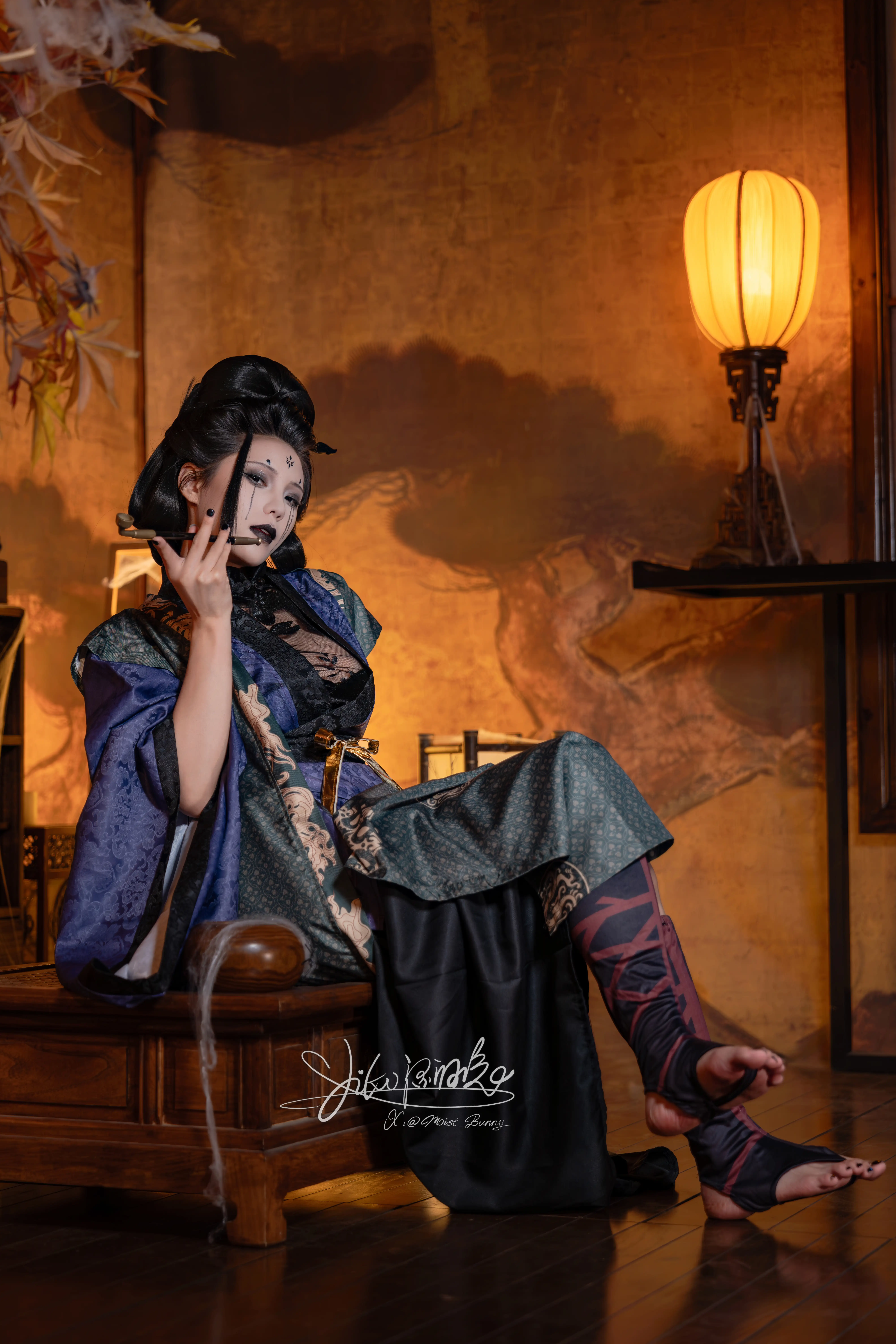 咬一口兔娘(Yiko湿润兔) – NO.186 10月作品 黑神话 阁中四妹 [83P1V-1.8GB] - 第3张