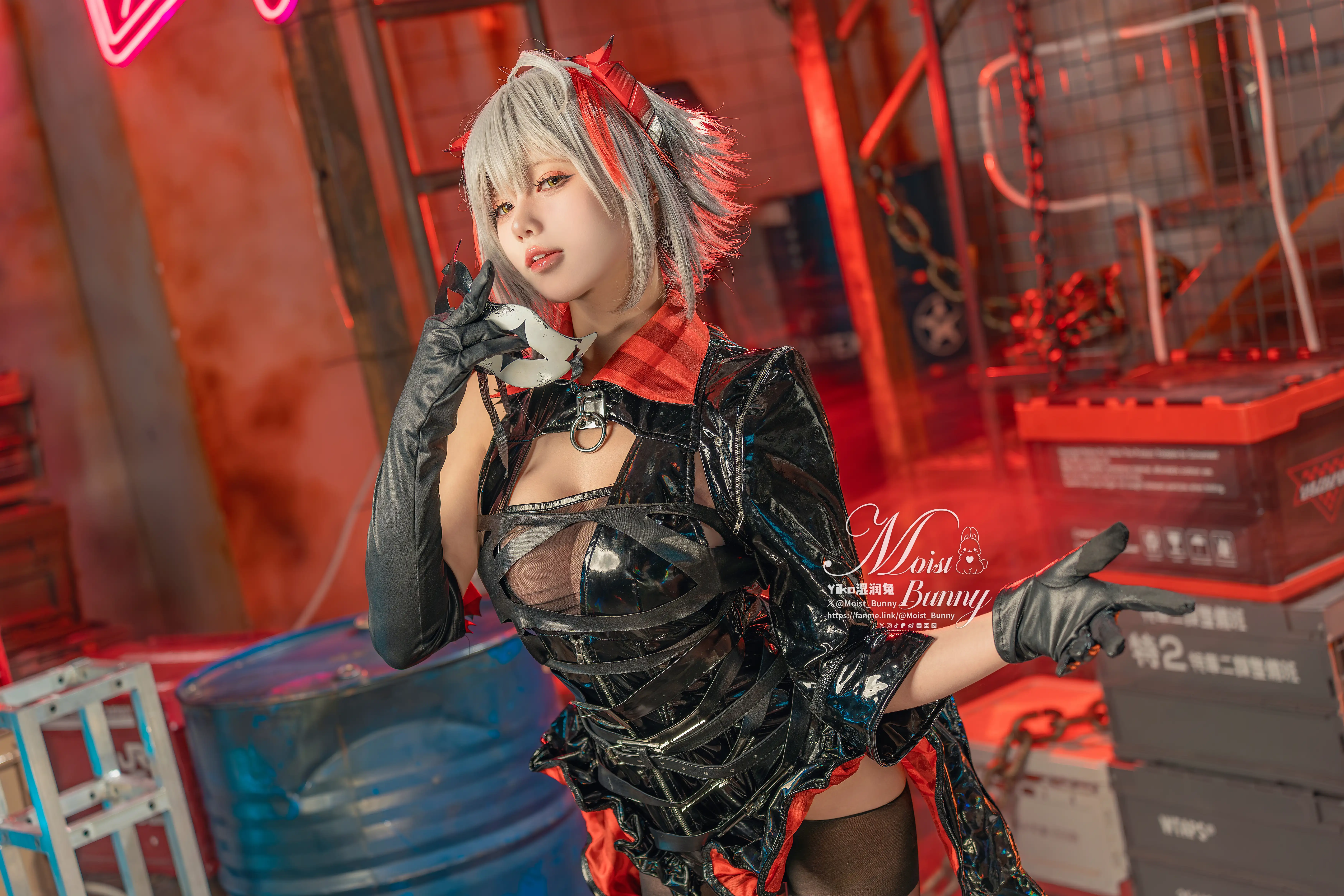 咬一口兔娘(Yiko湿润兔) – NO.212 2月作品『愚夜密函-W』[71P-1V-2.15G] - 第7张