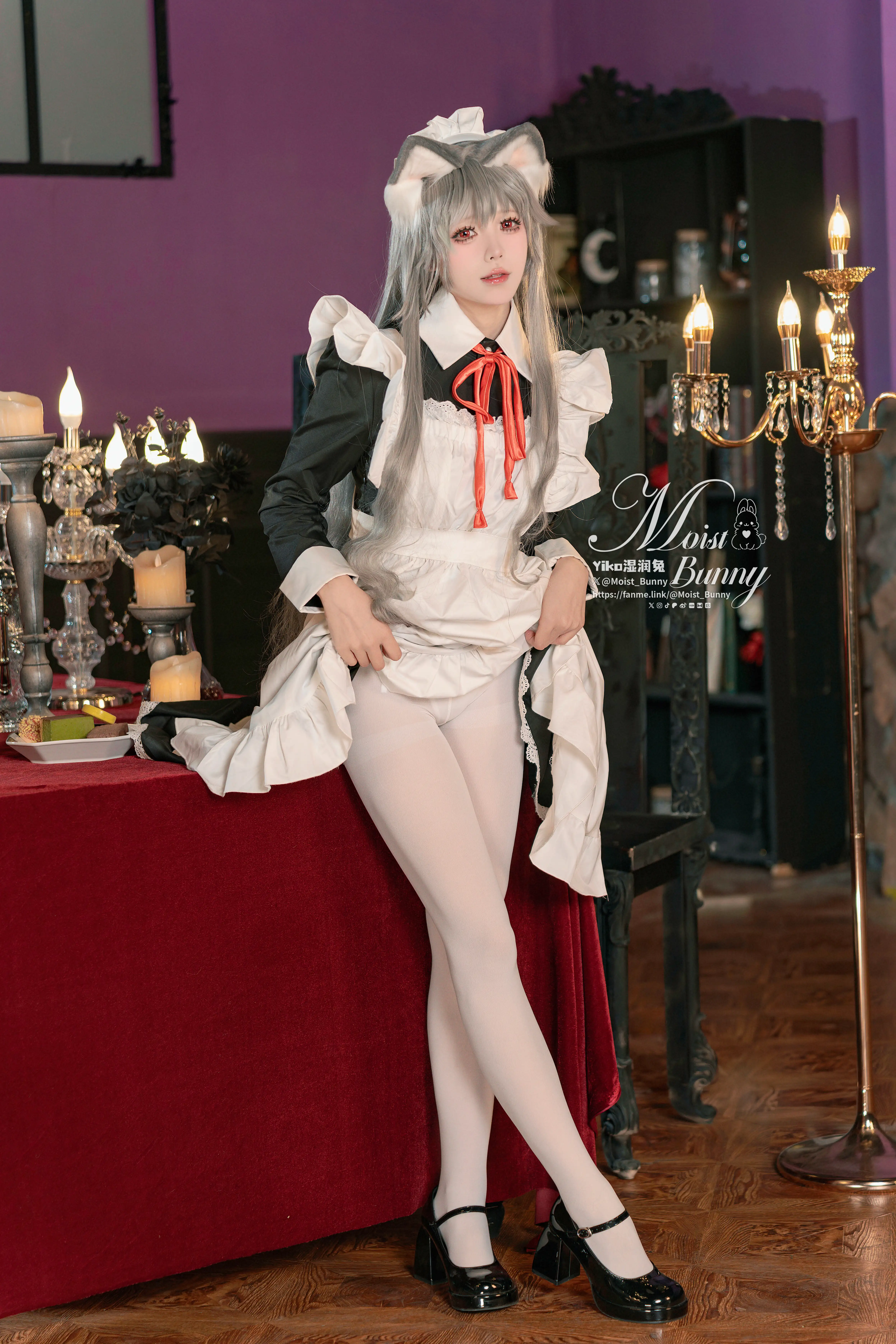 咬一口兔娘(Yiko湿润兔) – NO.213 2月月票特典『菲奇子女仆』[43P-1V-2.06G] - 第7张