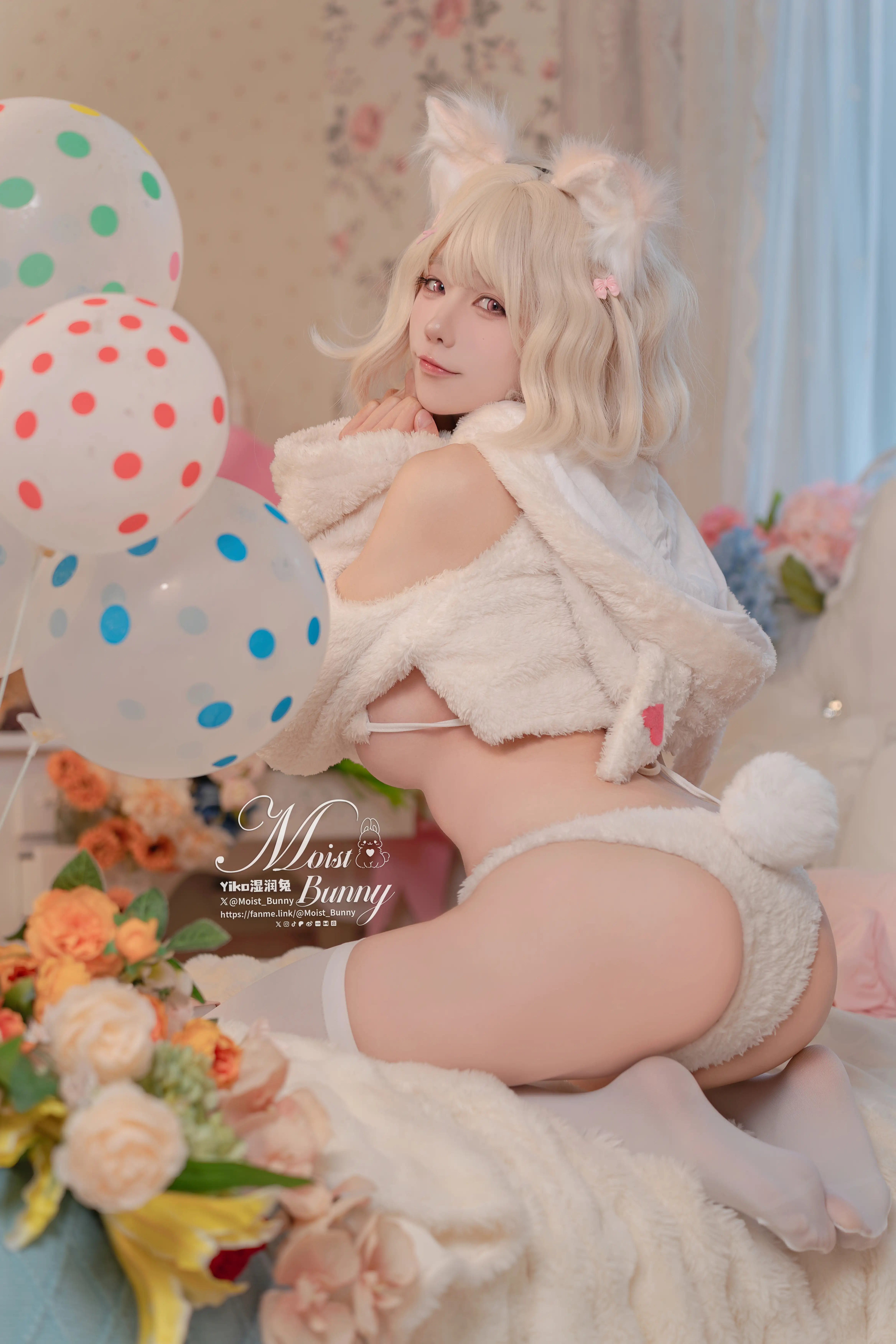 咬一口兔娘(Yiko湿润兔) – NO.215 2月作品『他的猫』[75P-1V-1.99G] - 第2张