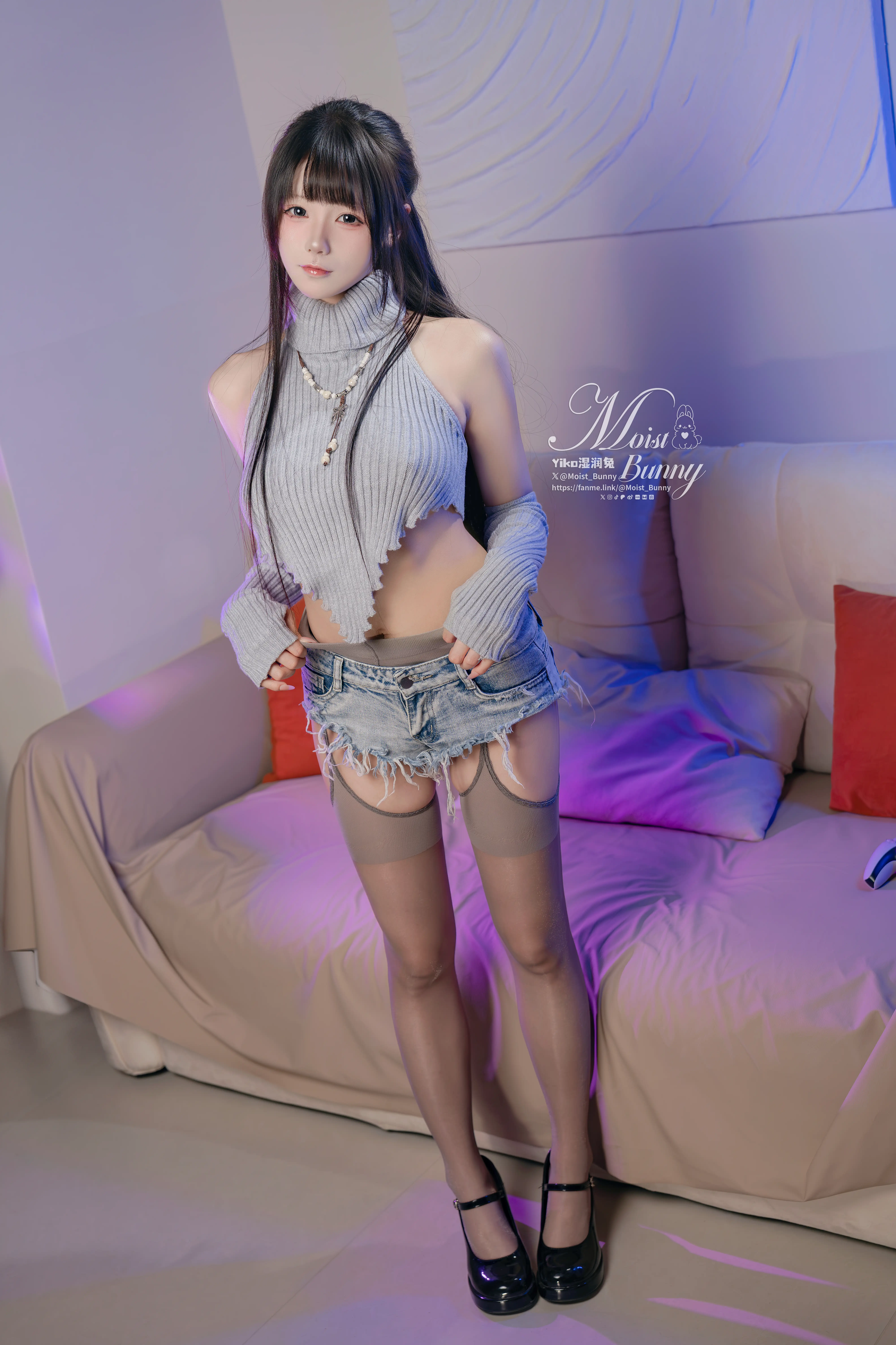咬一口兔娘(Yiko湿润兔) – NO.232 25年5月订阅作品『陪玩少女』[140P-2V-2.82G] - 第2张