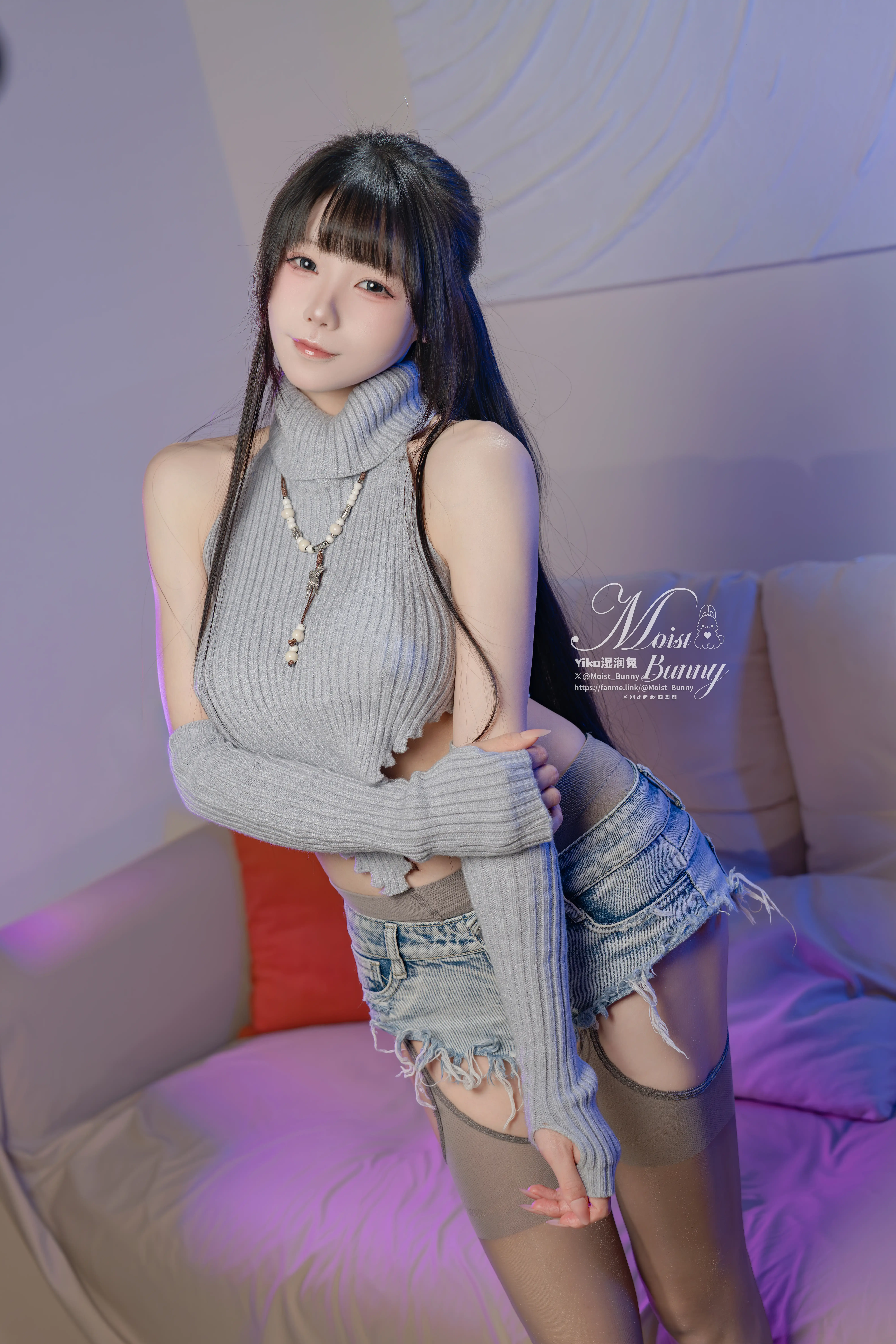 咬一口兔娘(Yiko湿润兔) – NO.232 25年5月订阅作品『陪玩少女』[140P-2V-2.82G] - 第4张