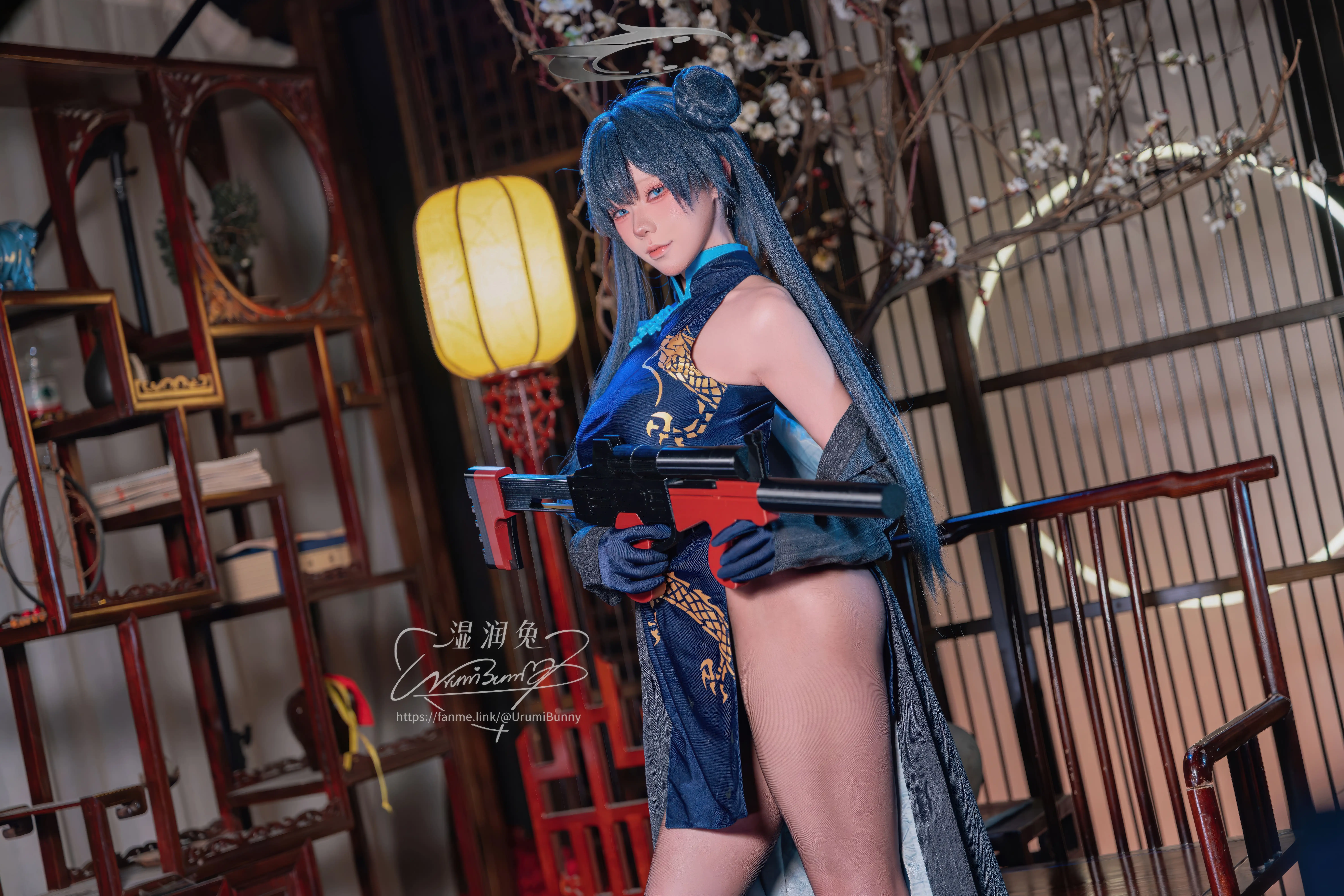 咬一口兔娘(Yiko湿润兔) – NO.277 碧蓝档案 龙华妃咲[123P-2V-1.6G] - 第3张