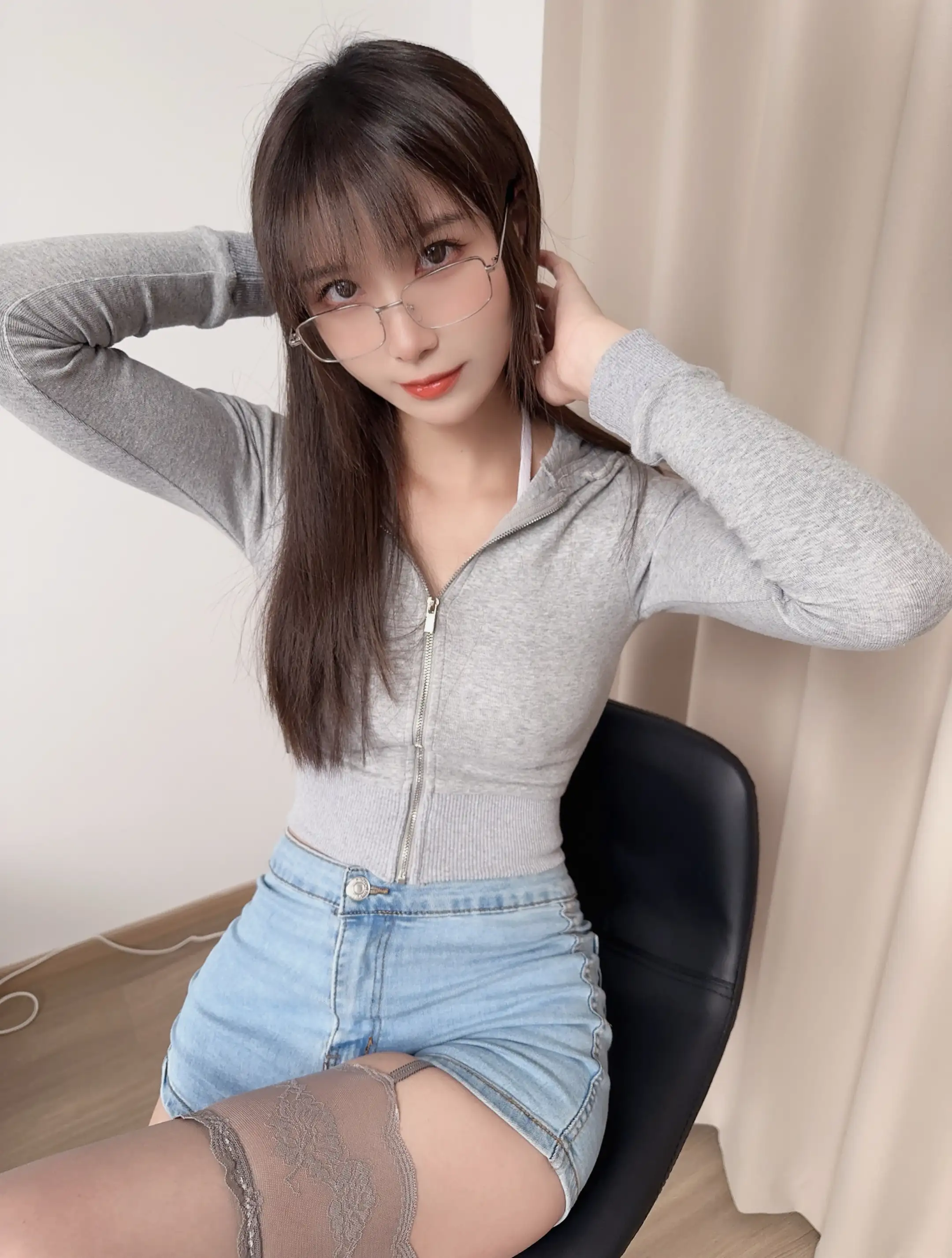 布丁大法 NO.153 果冻臀 [26P1V-121MB]