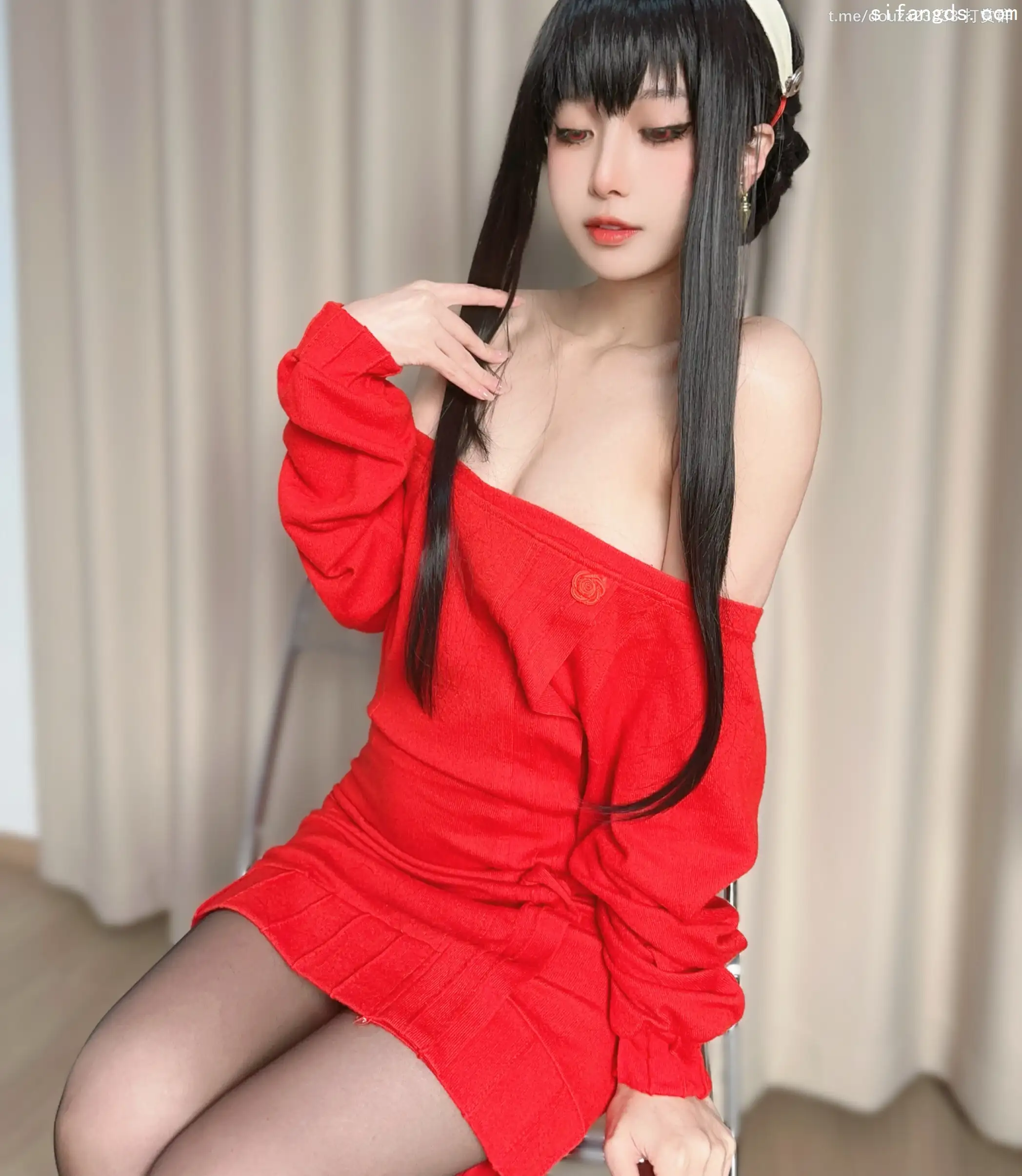 布丁大法 NO.227 红色露屁衣[45P 5V 331M] - 第6张