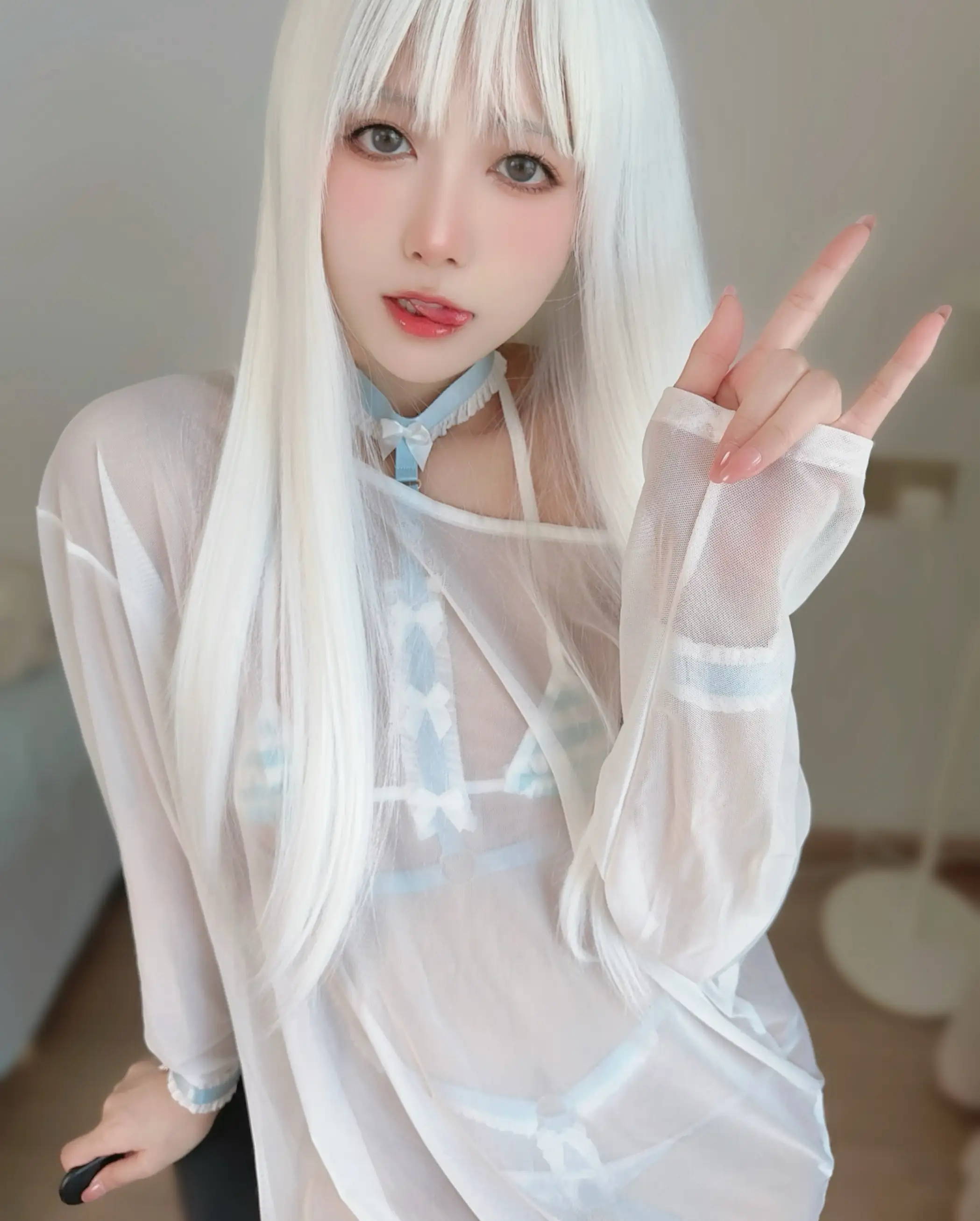 布丁大法 NO.254 白毛女友 [105P8V 991MB] - 第2张