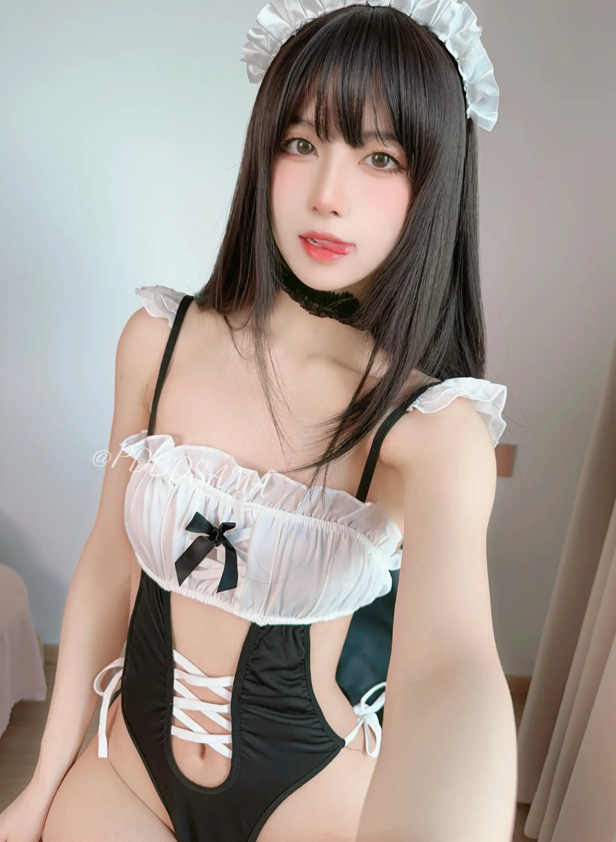 布丁大法 NO.286 女仆泳装 [18P1V 125MB] - 第2张