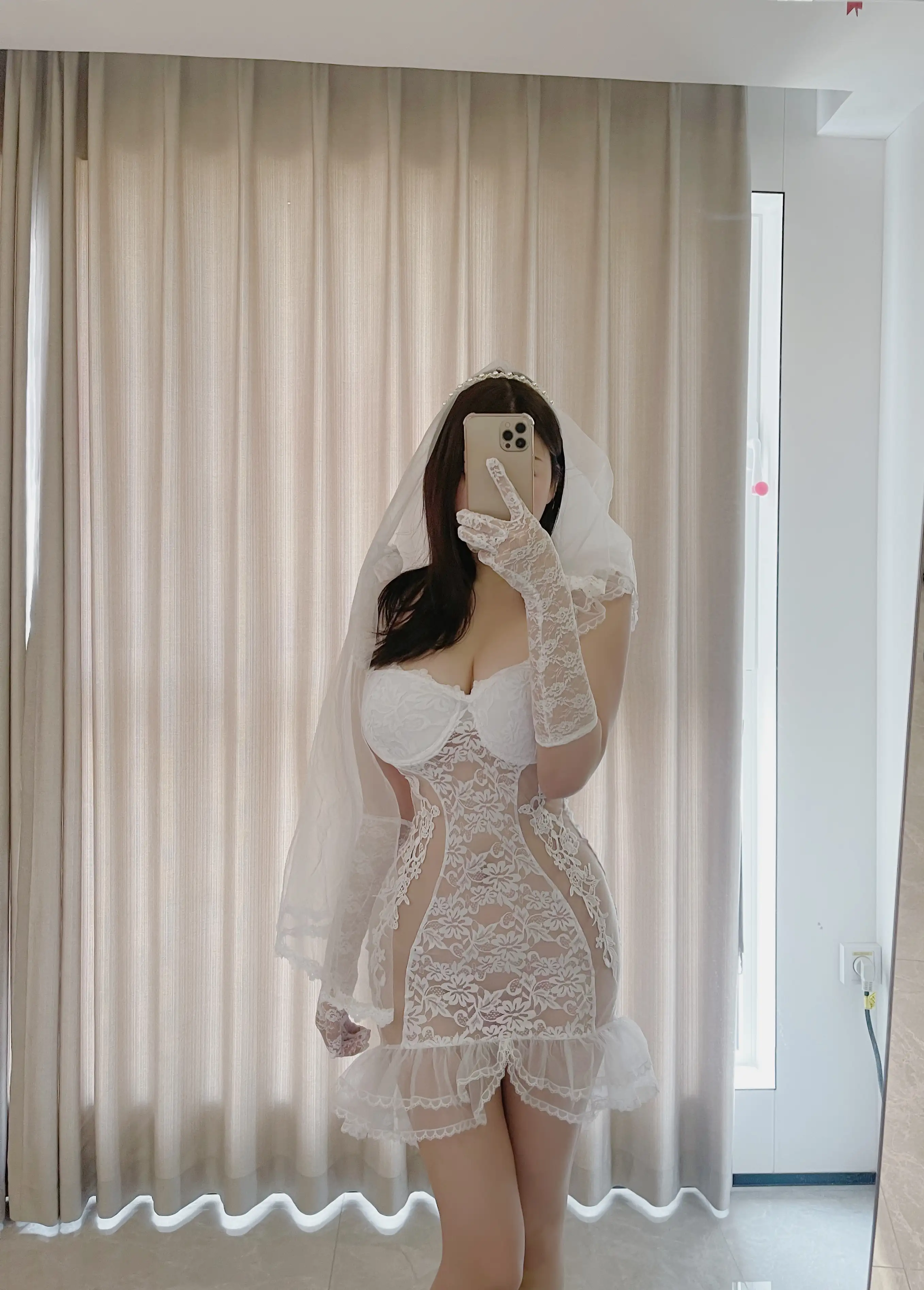 奶宝妹纸 NO.004 微密圈系列 2022.05.28 你的新娘 [29P-9V] - 第7张