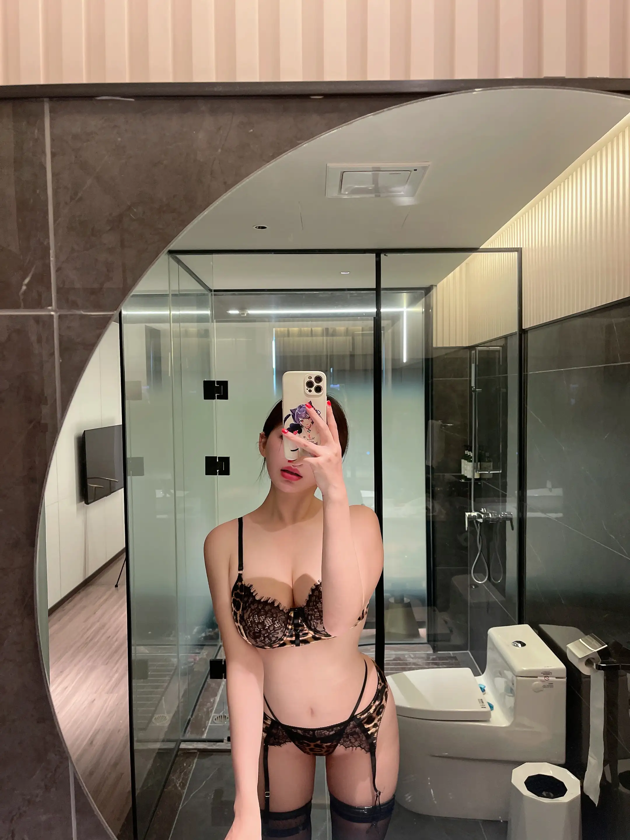 奶宝妹纸 NO.025 微密圈系列  豹纹小吊带[63P-13V-160.7M] - 第1张