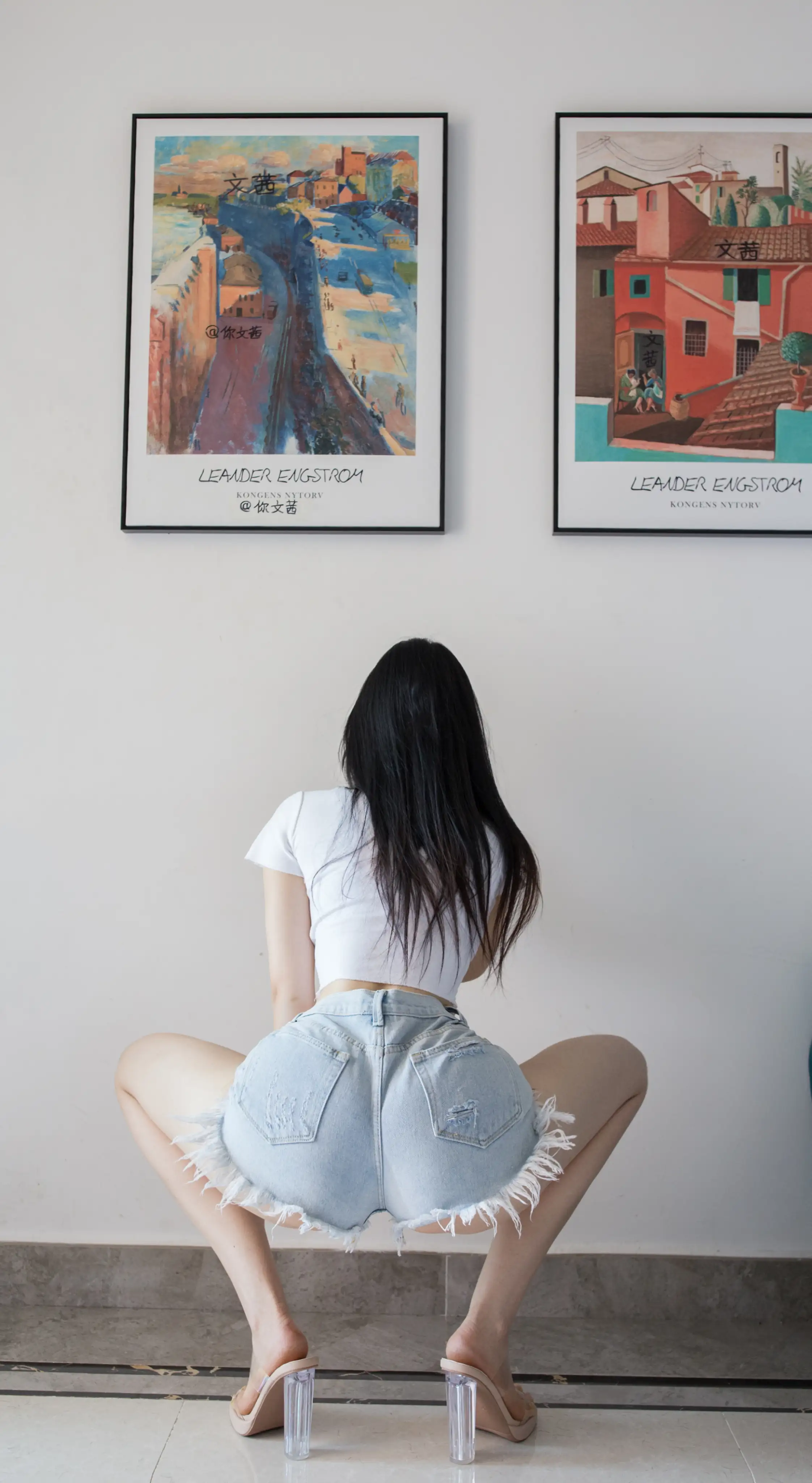 Cool文茜 NO.003 牛仔短裤 [13P 66.9M]