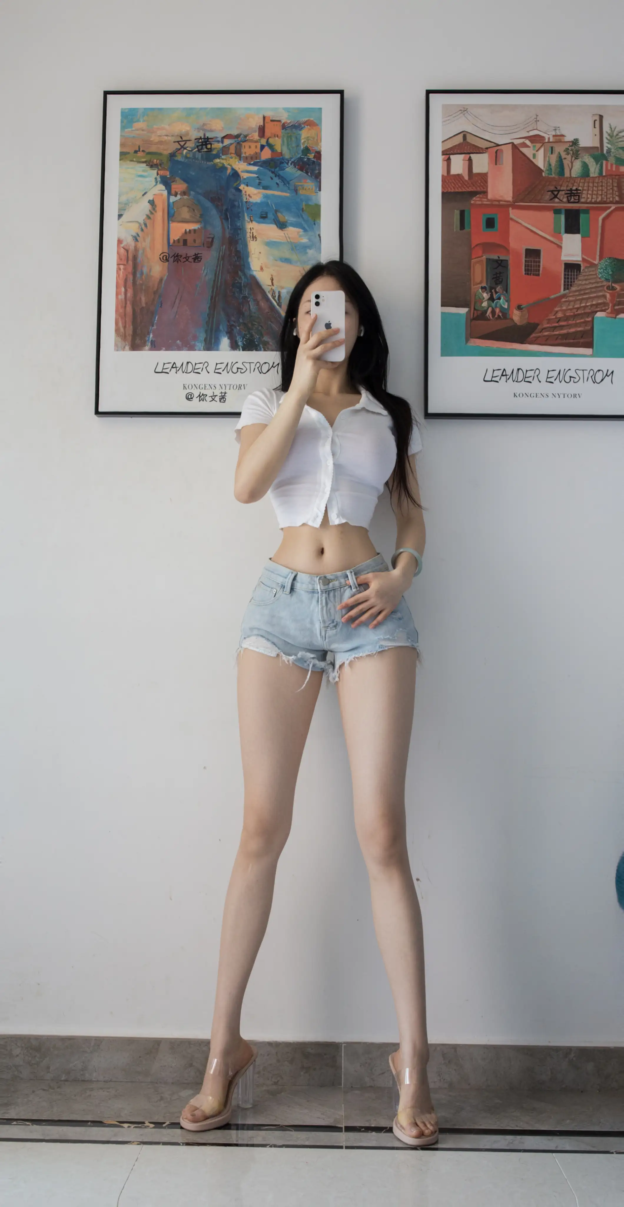 Cool文茜 NO.003 牛仔短裤 [13P 66.9M] - 第4张