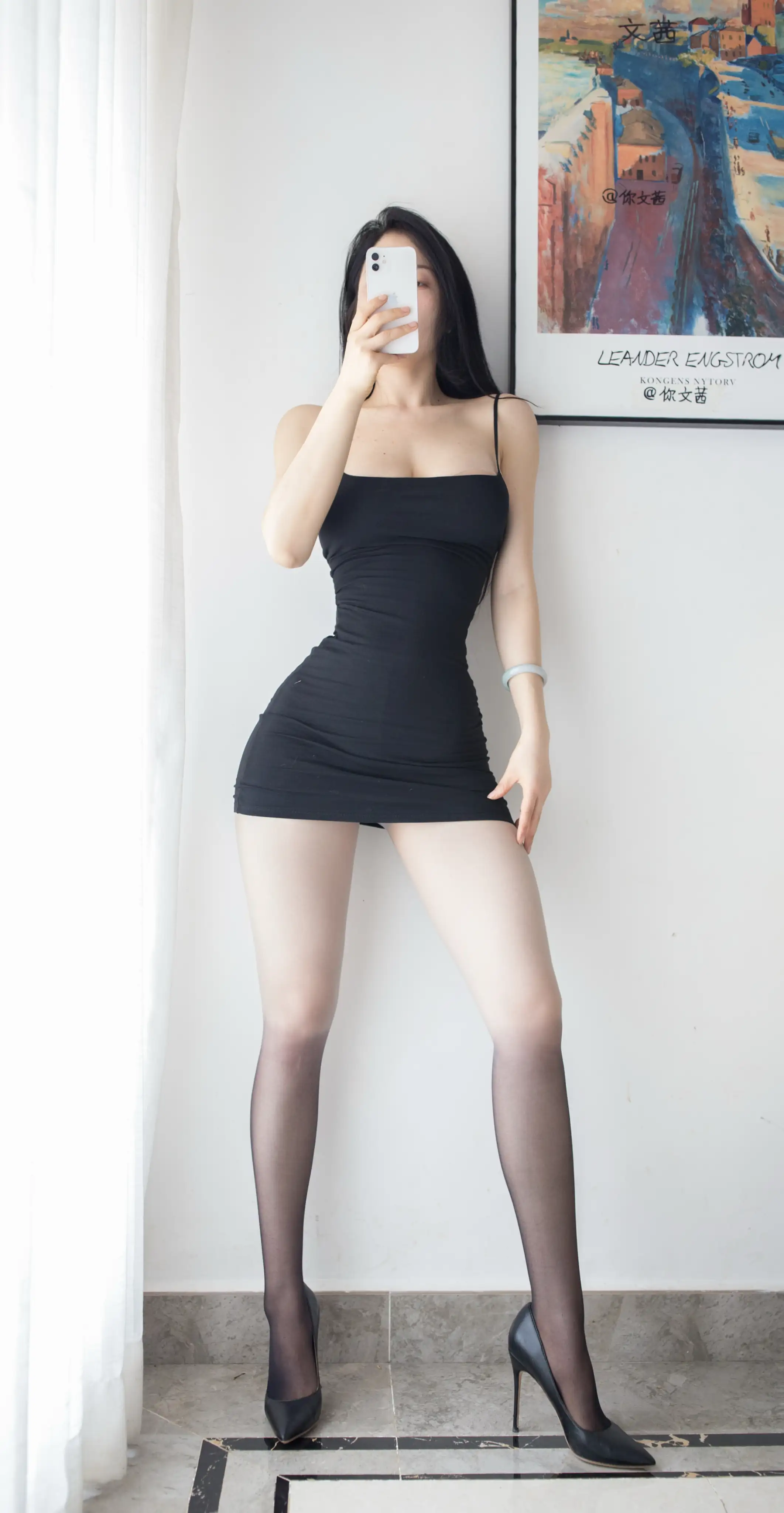 Cool文茜 NO.016 画廊下的灰白渐变[11P 52.5M] - 第6张