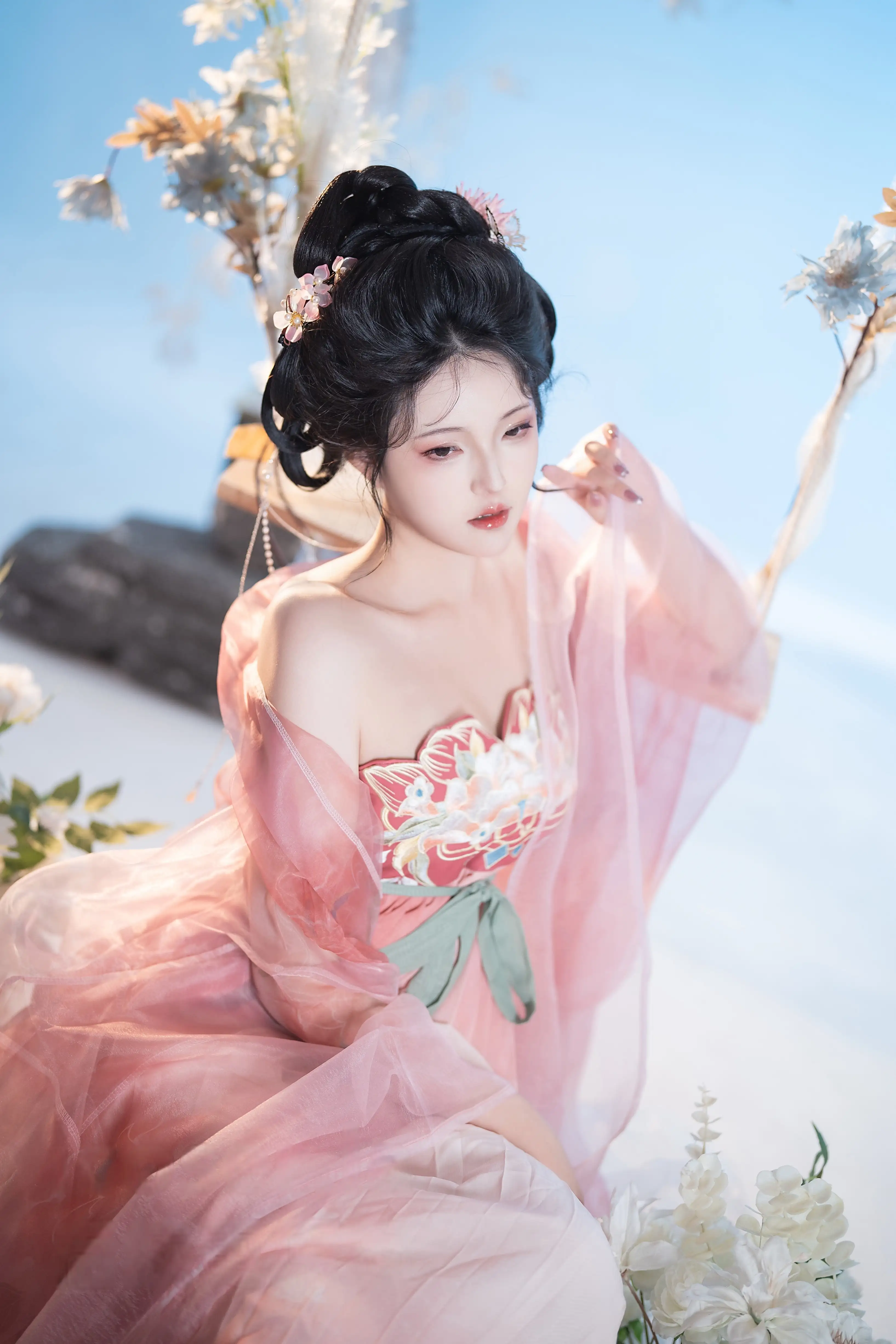 星澜是澜澜叫澜妹呀 – NO.031  瑶池洗凝脂 (&Natsuko夏夏子)[111P-2V-1.18G] - 第2张