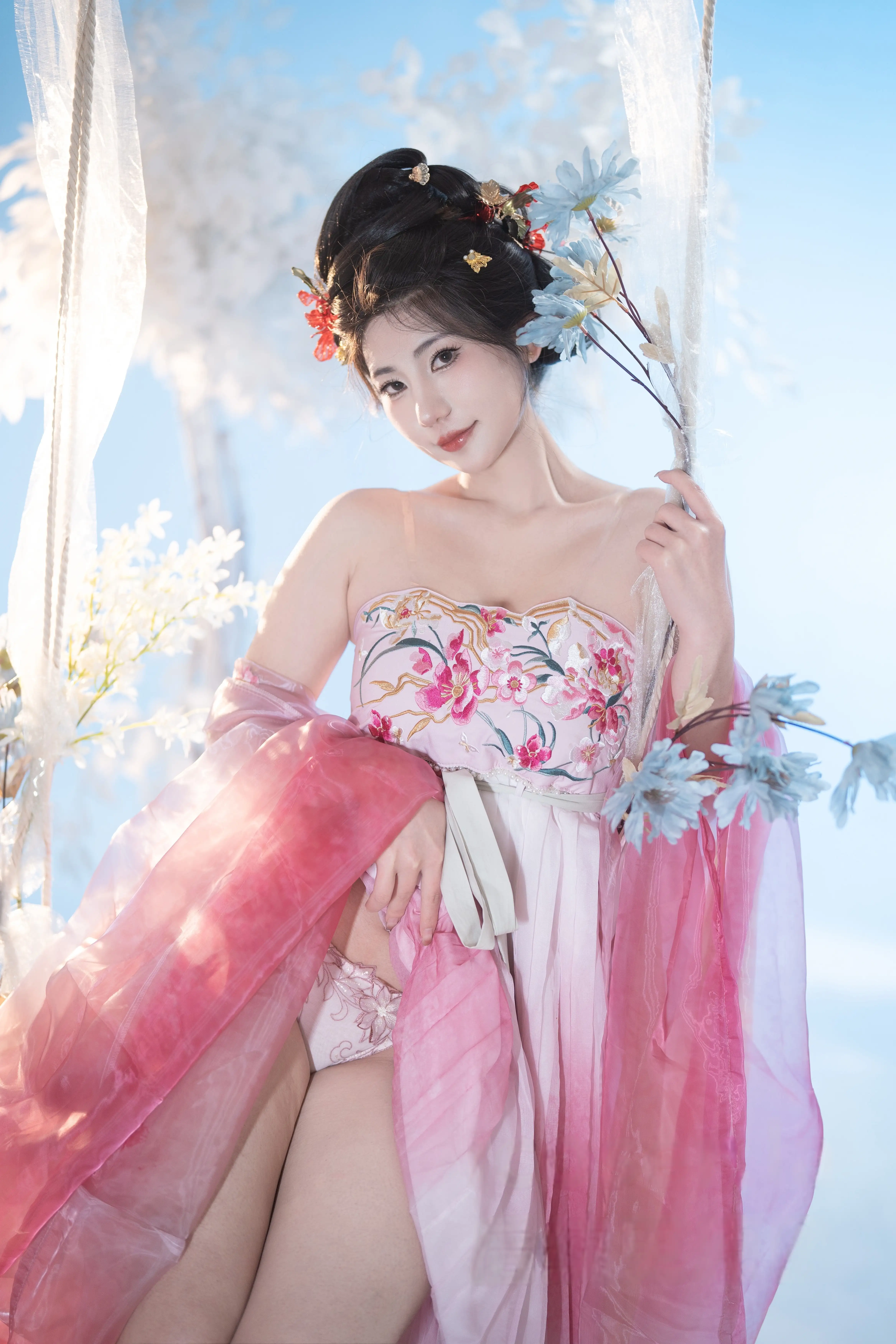 星澜是澜澜叫澜妹呀 – NO.031  瑶池洗凝脂 (&Natsuko夏夏子)[111P-2V-1.18G] - 第6张