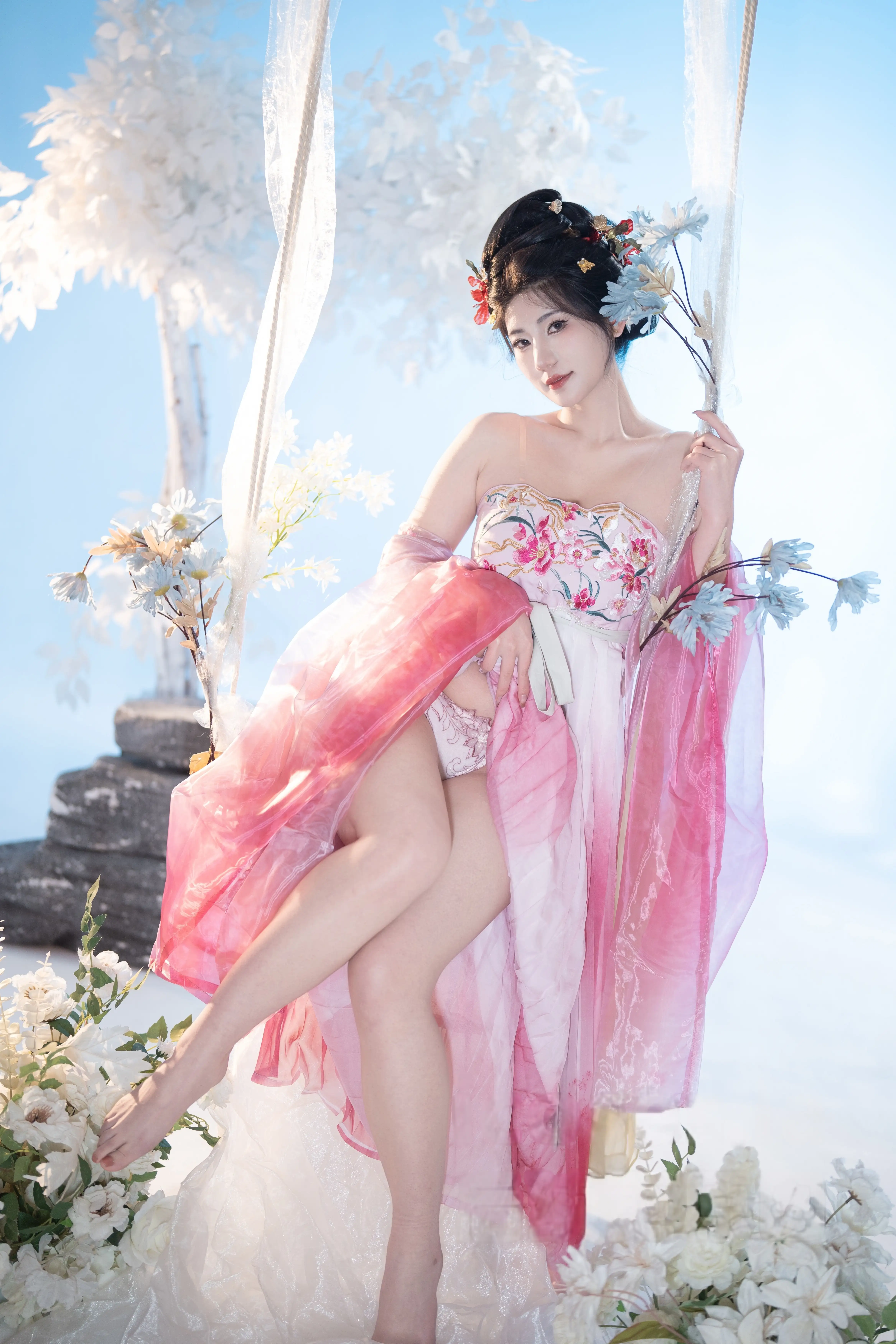星澜是澜澜叫澜妹呀 – NO.031  瑶池洗凝脂 (&Natsuko夏夏子)[111P-2V-1.18G] - 第7张