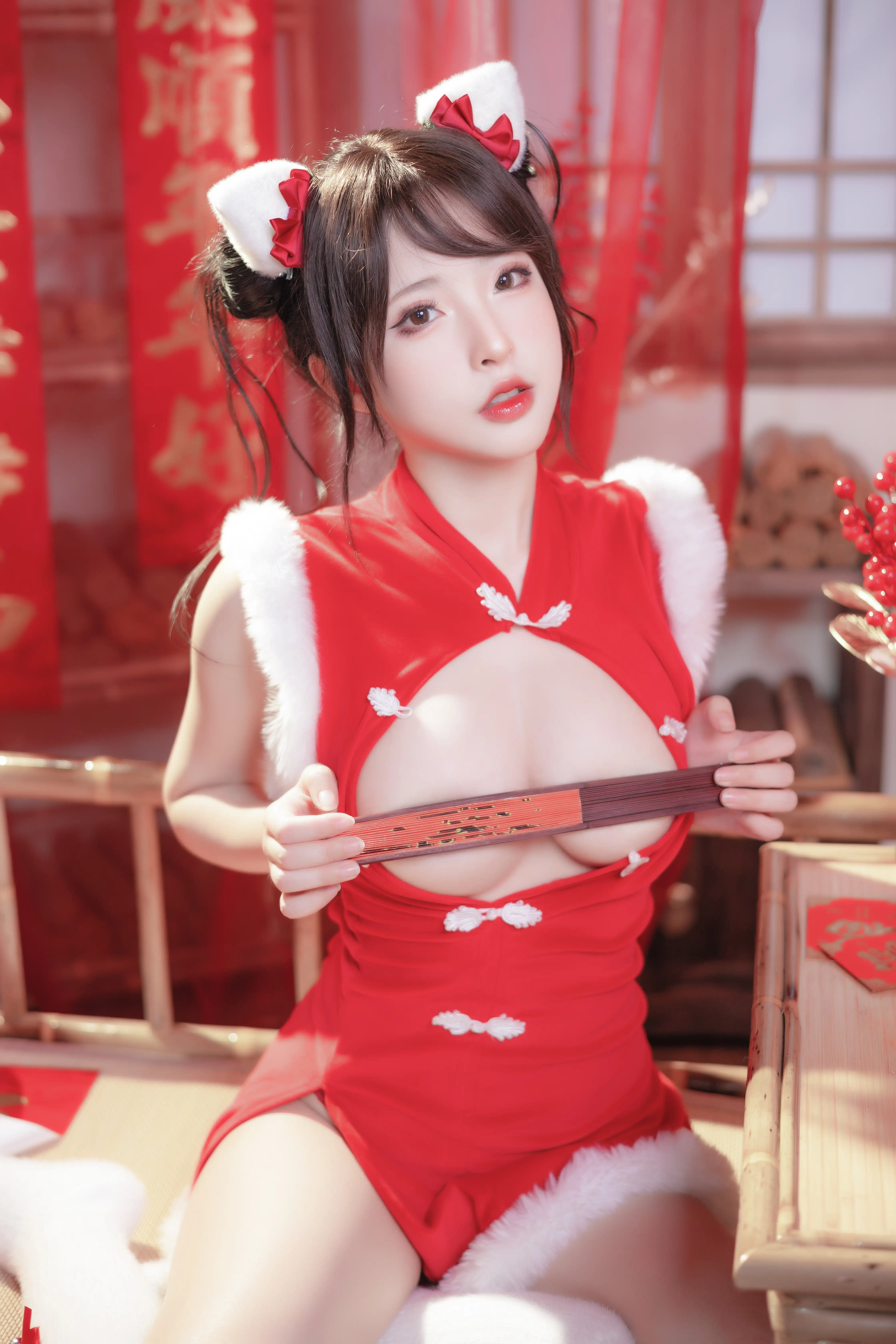 清水由乃 – NO.049 新年旗袍[78P-953M] - 第6张