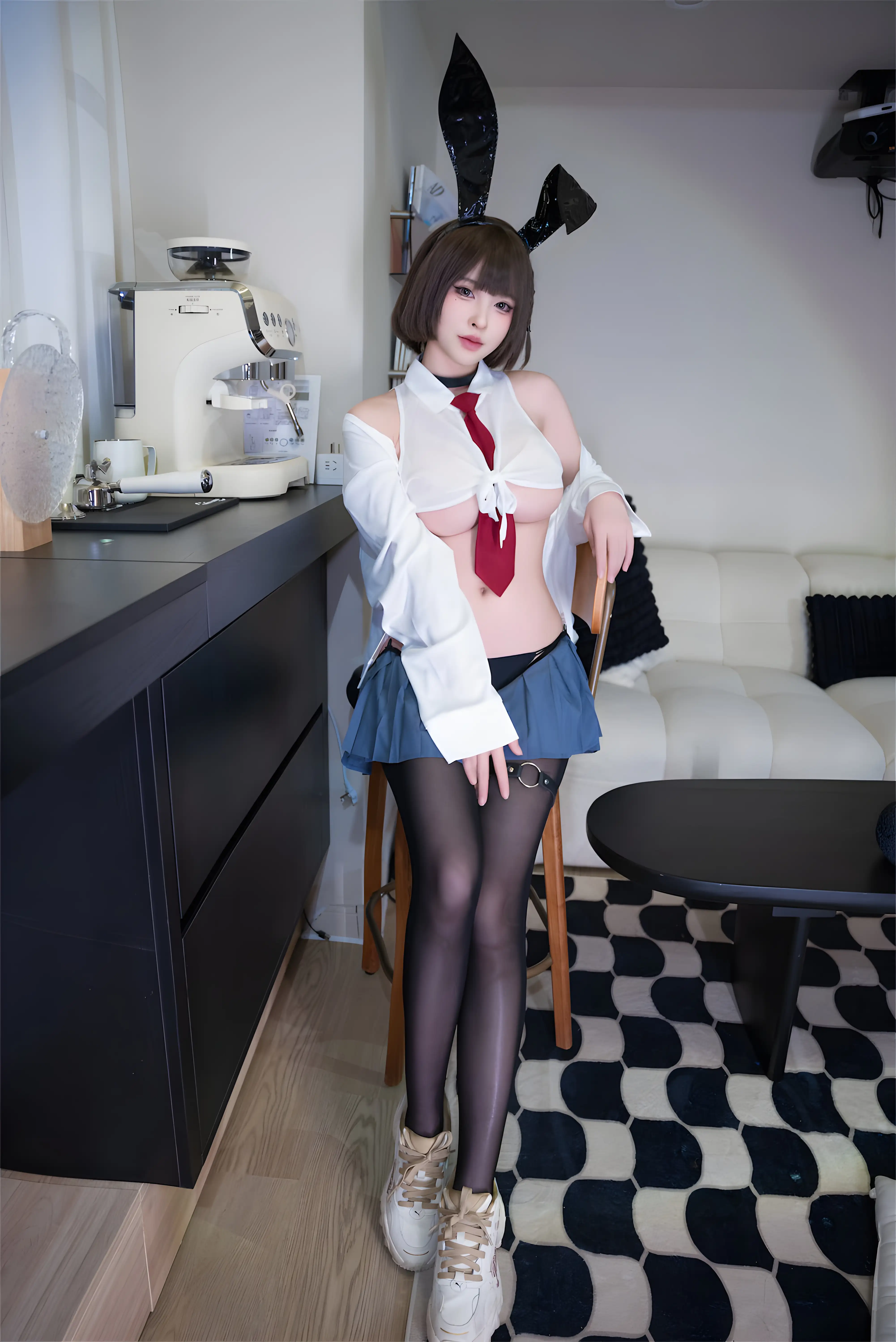 清水由乃 – NO.062 JK兔女郎 [59P-517MB] - 第2张