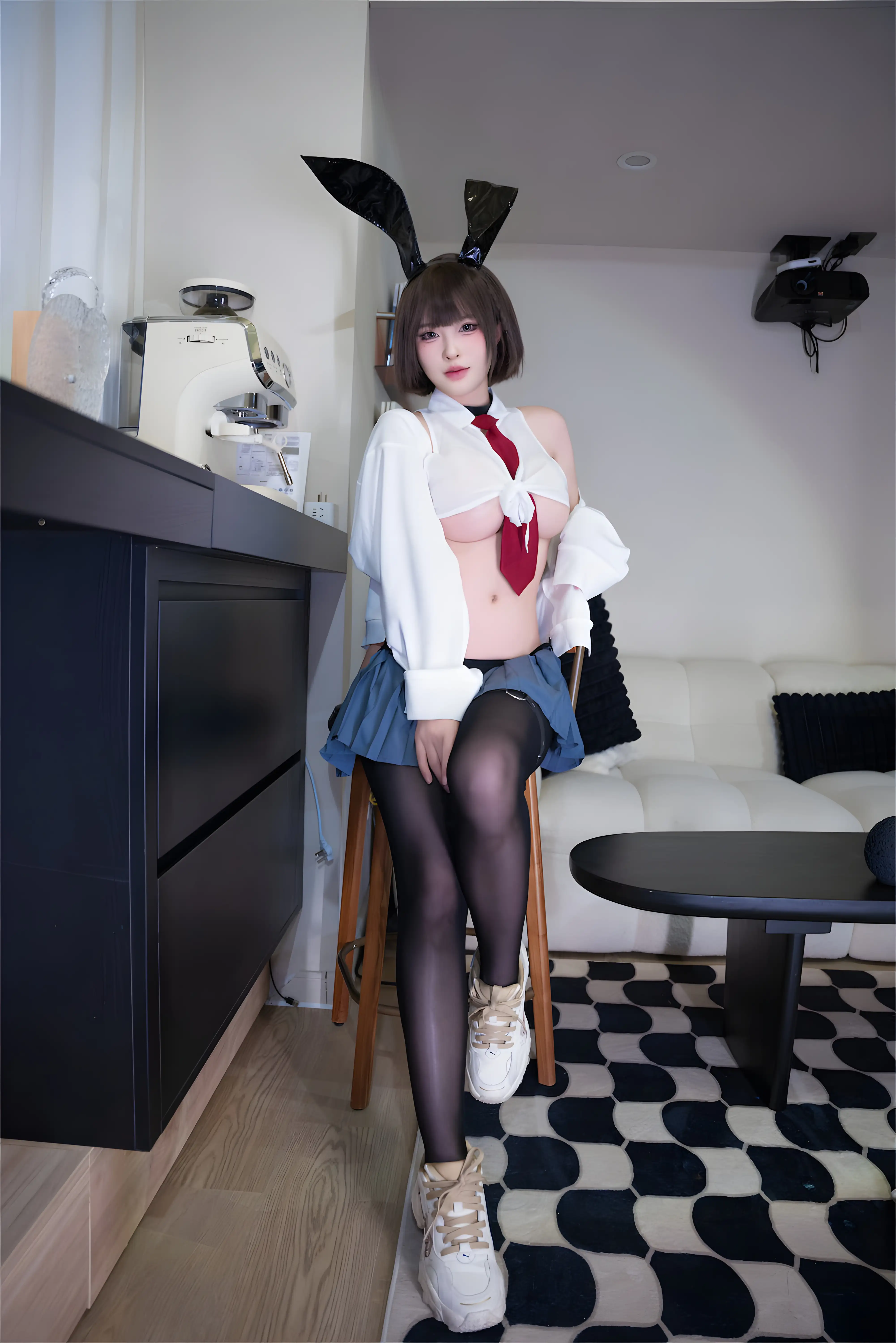 清水由乃 – NO.062 JK兔女郎 [59P-517MB] - 第4张