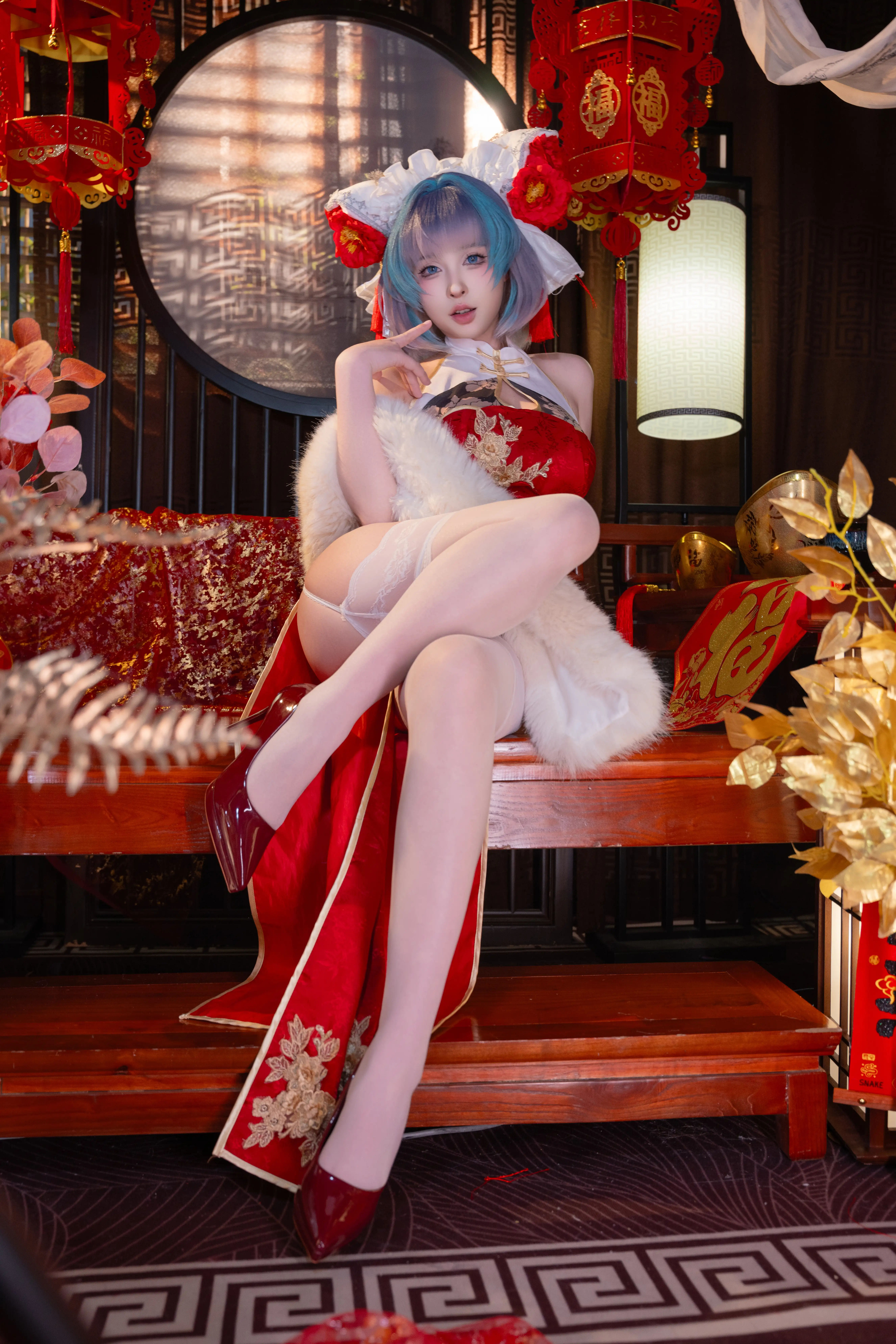 清水由乃 – NO.065 柴郡新春旗袍 [71P1V-2.41GB] - 第4张