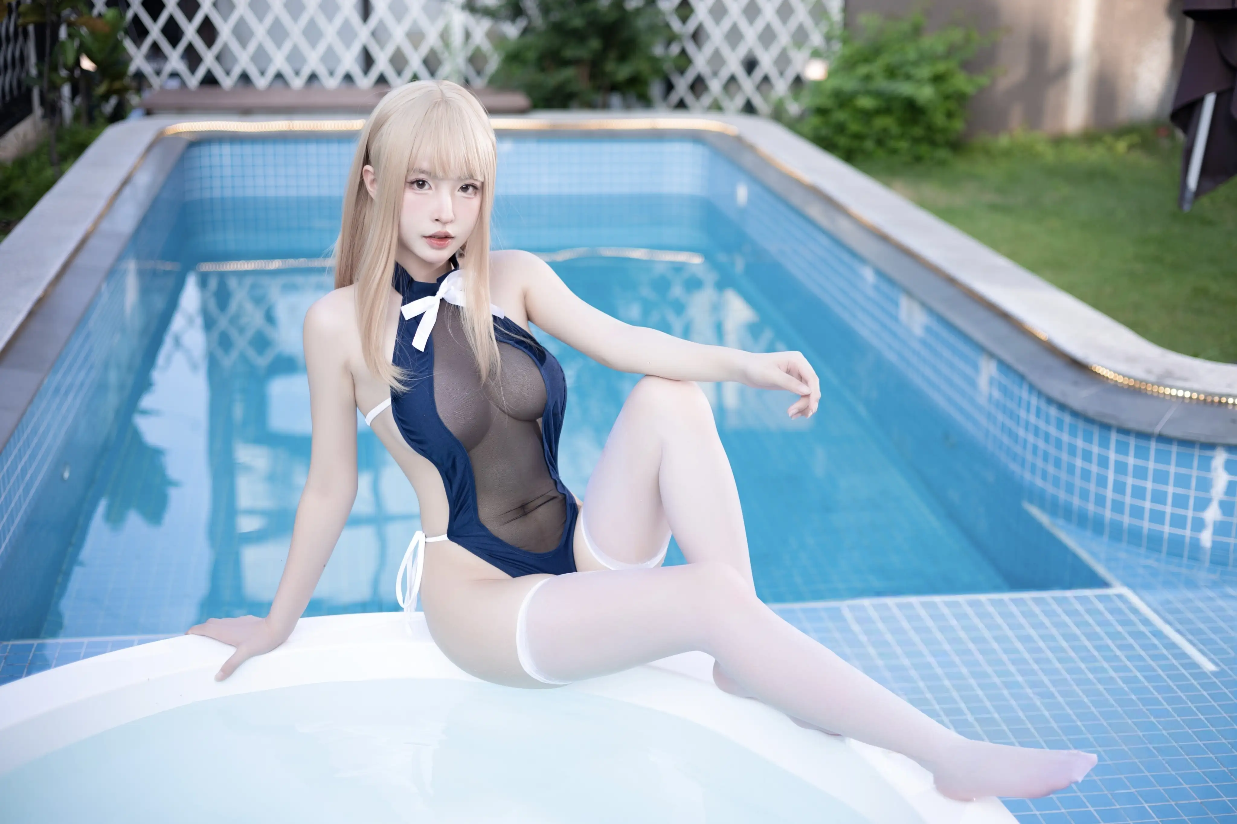 清水由乃 – NO.077 蓝色夏日[29P-169.6M] - 第2张