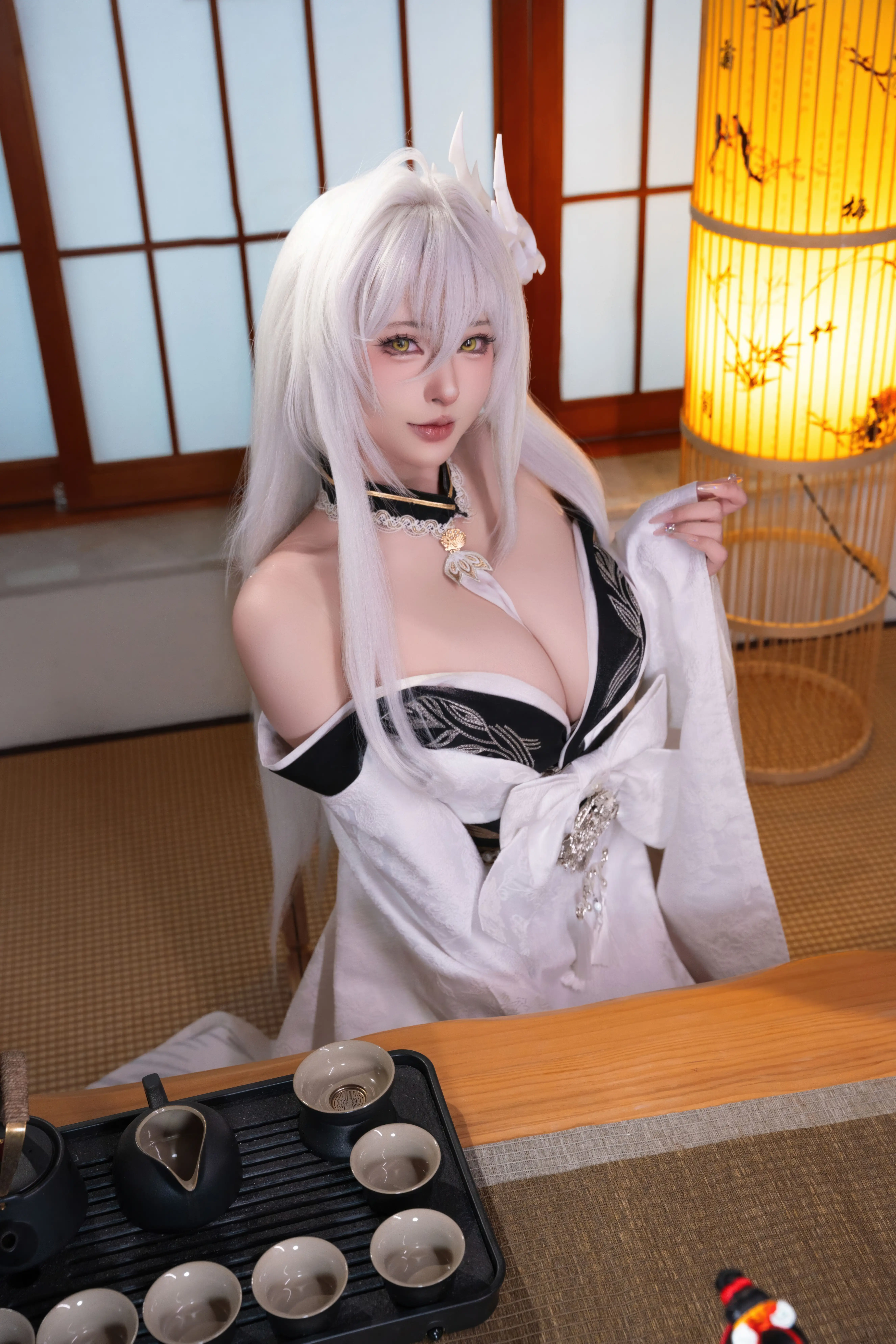 清水由乃 – NO.097 碧蓝航线 白凤和服[76P-1V-1.65G]