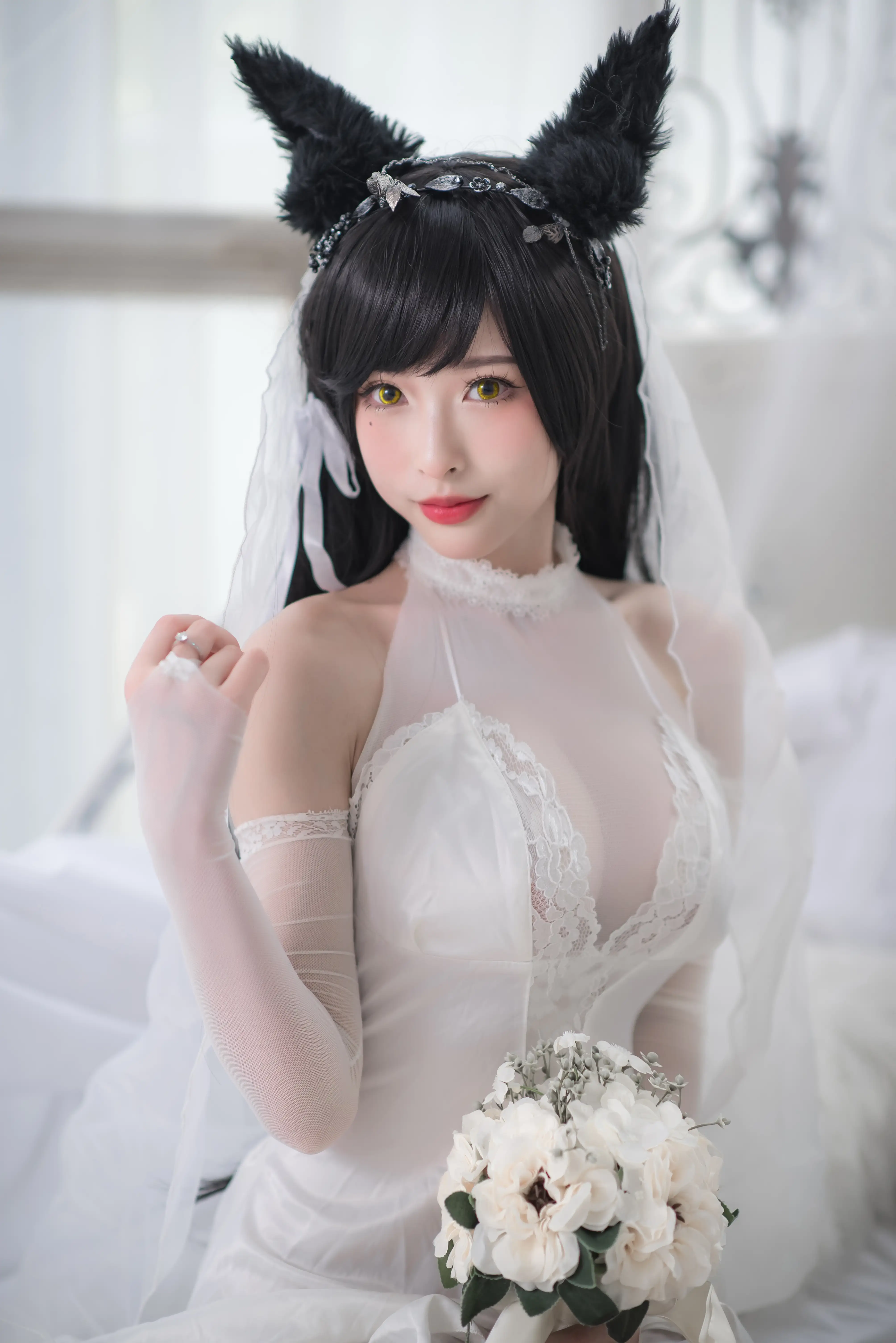 清水由乃 NO.014 爱宕婚纱 [49P1V-1.66GB] - 第2张