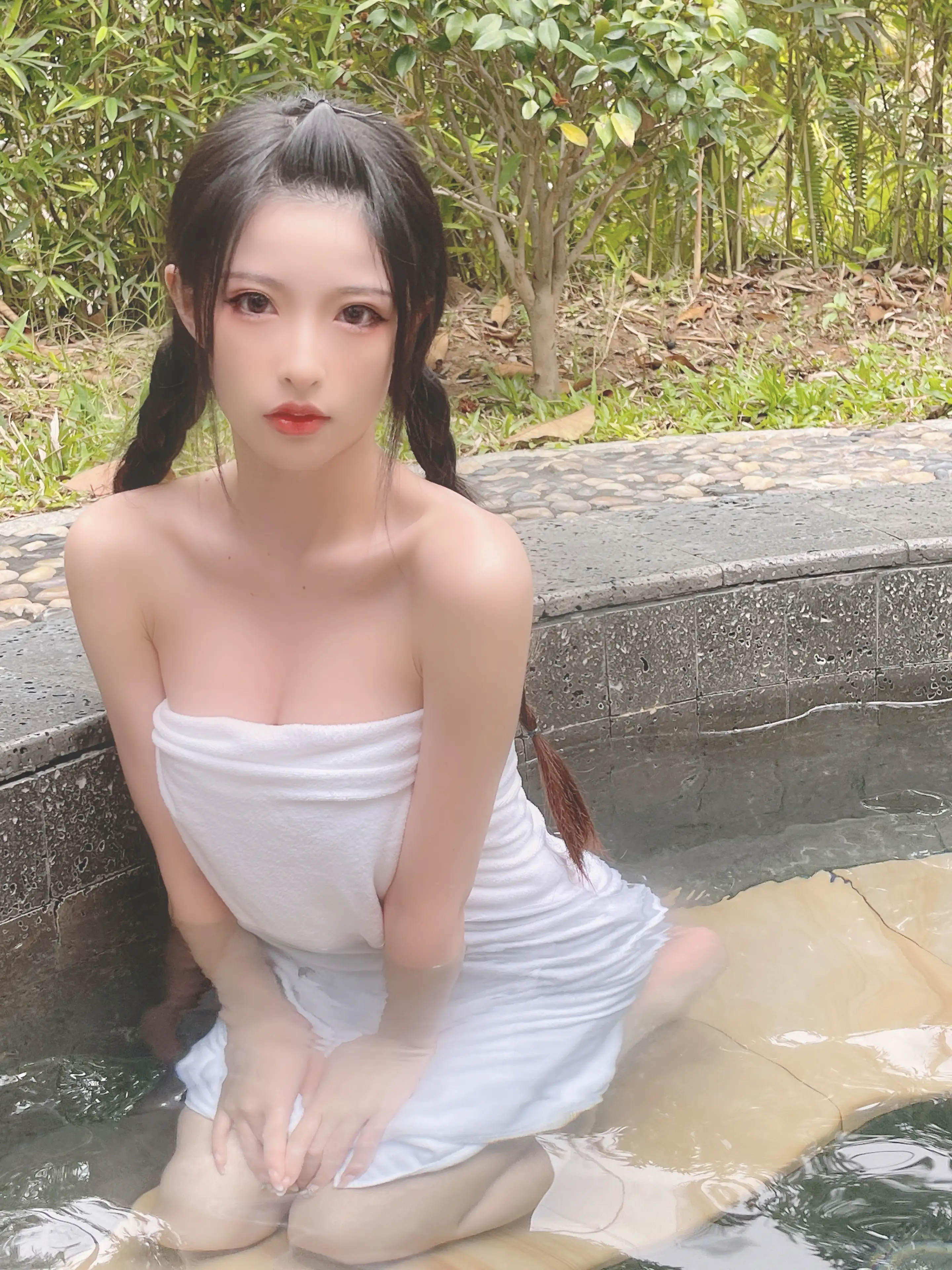 清水由乃 NO.019 温泉浴巾 [26P1V-233MB] - 第4张