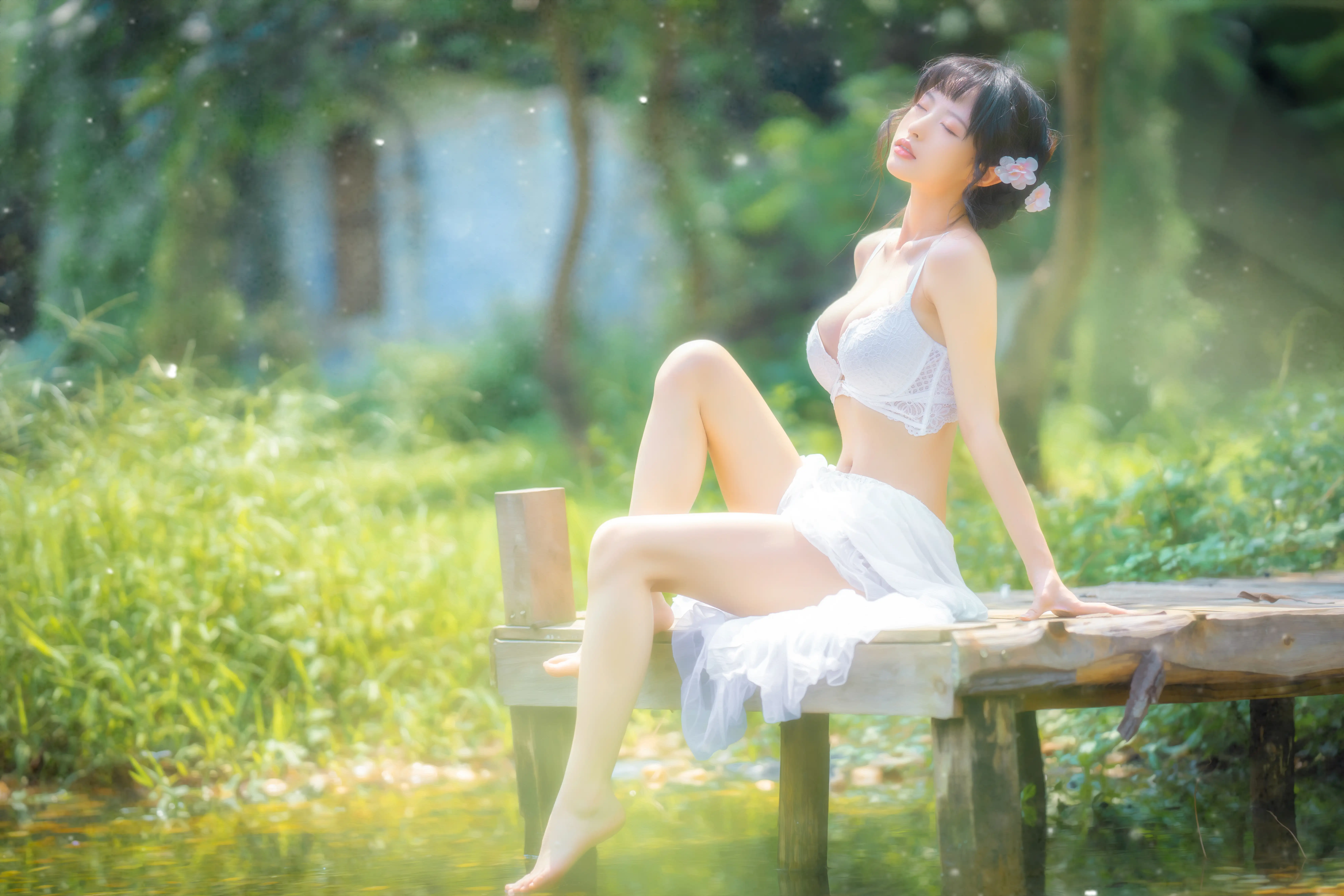 清水由乃 NO.027 蕾丝花园 [34P-793MB]
