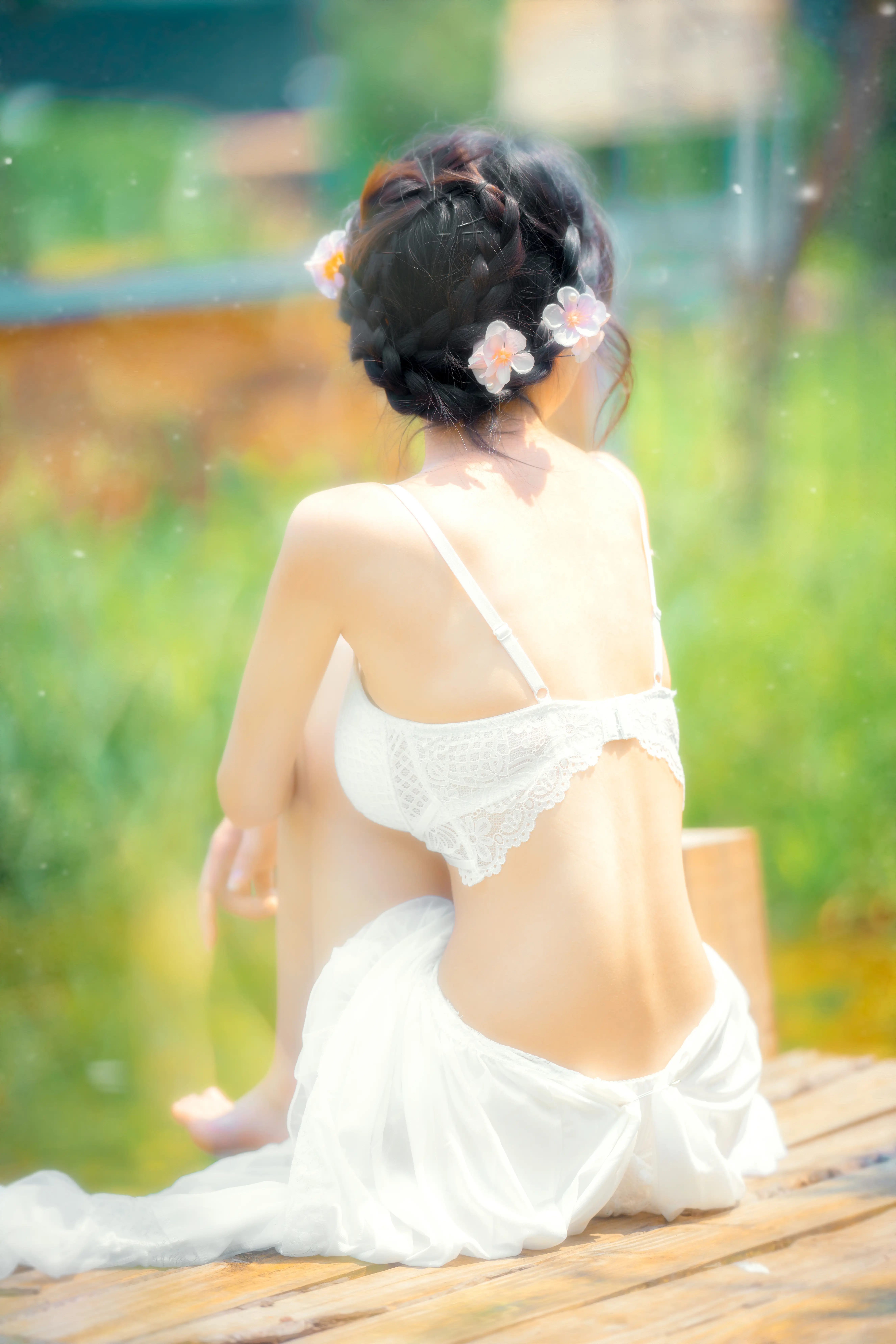 清水由乃 NO.027 蕾丝花园 [34P-793MB] - 第3张
