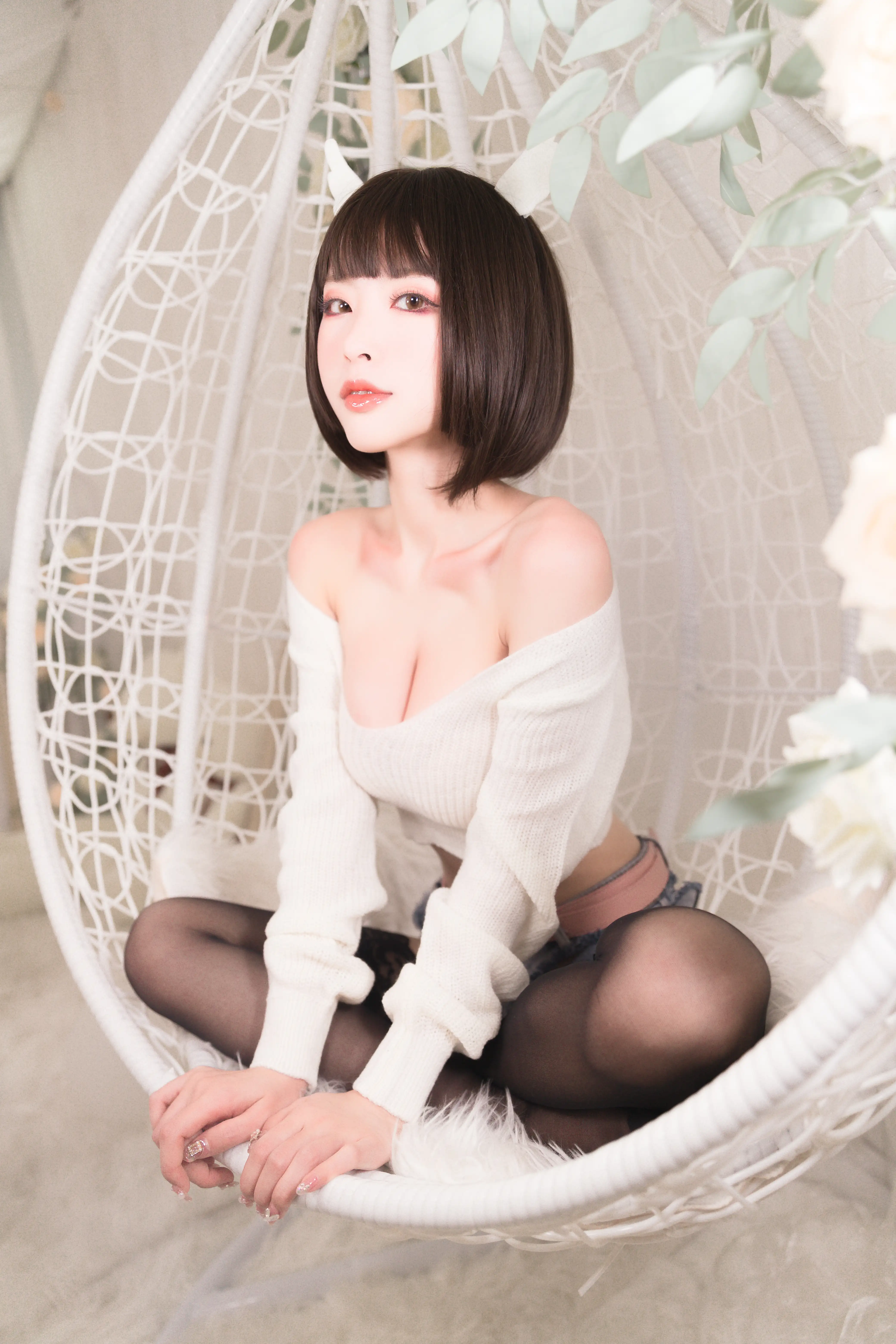 清水由乃 NO.036 白色毛衣[32P+1V-490.15MB] - 第5张