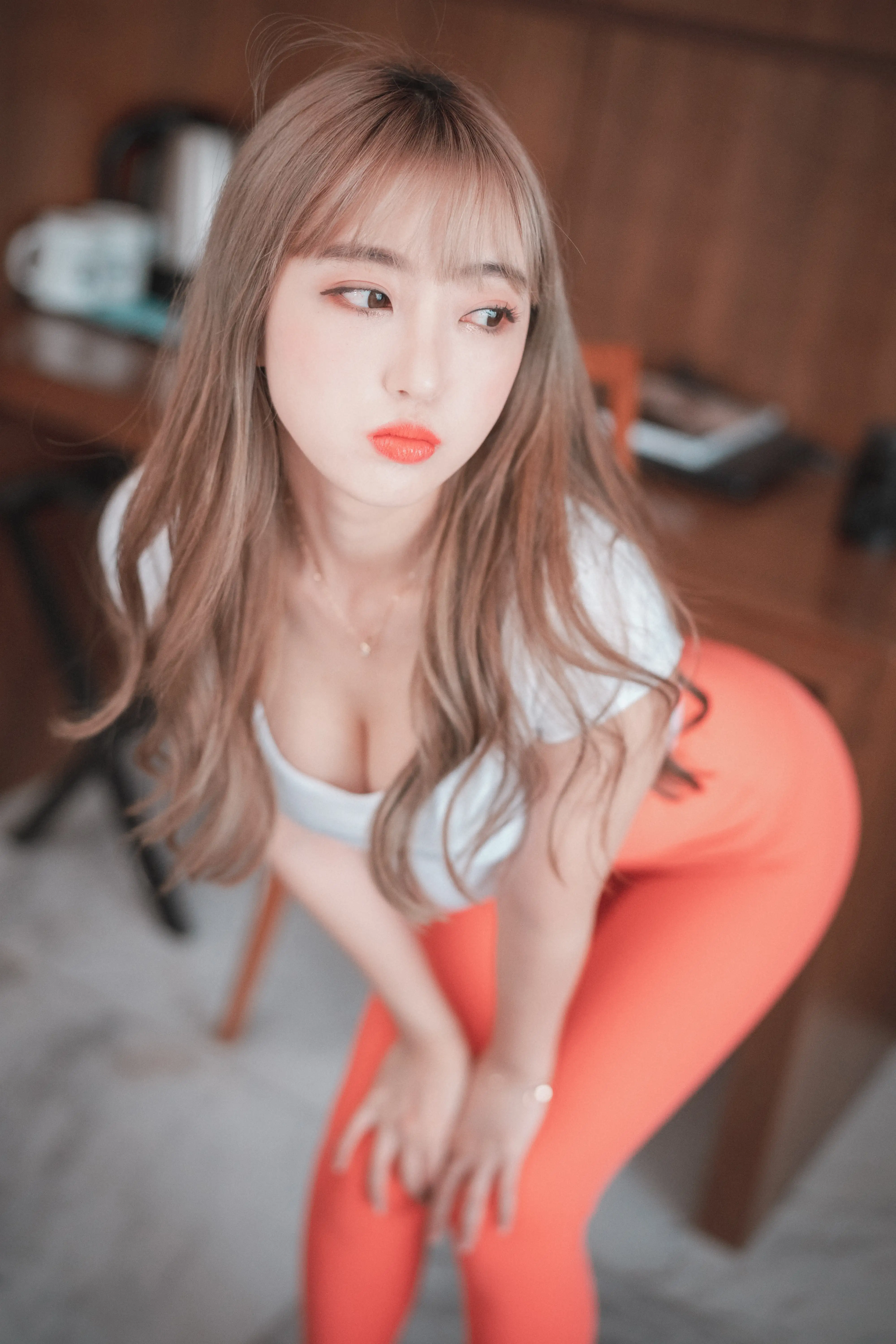 DJAWA Photo Vol.0100 - HaNari (하나리) - Red Orange & Cool Mint [50P 523MB] - 第2张