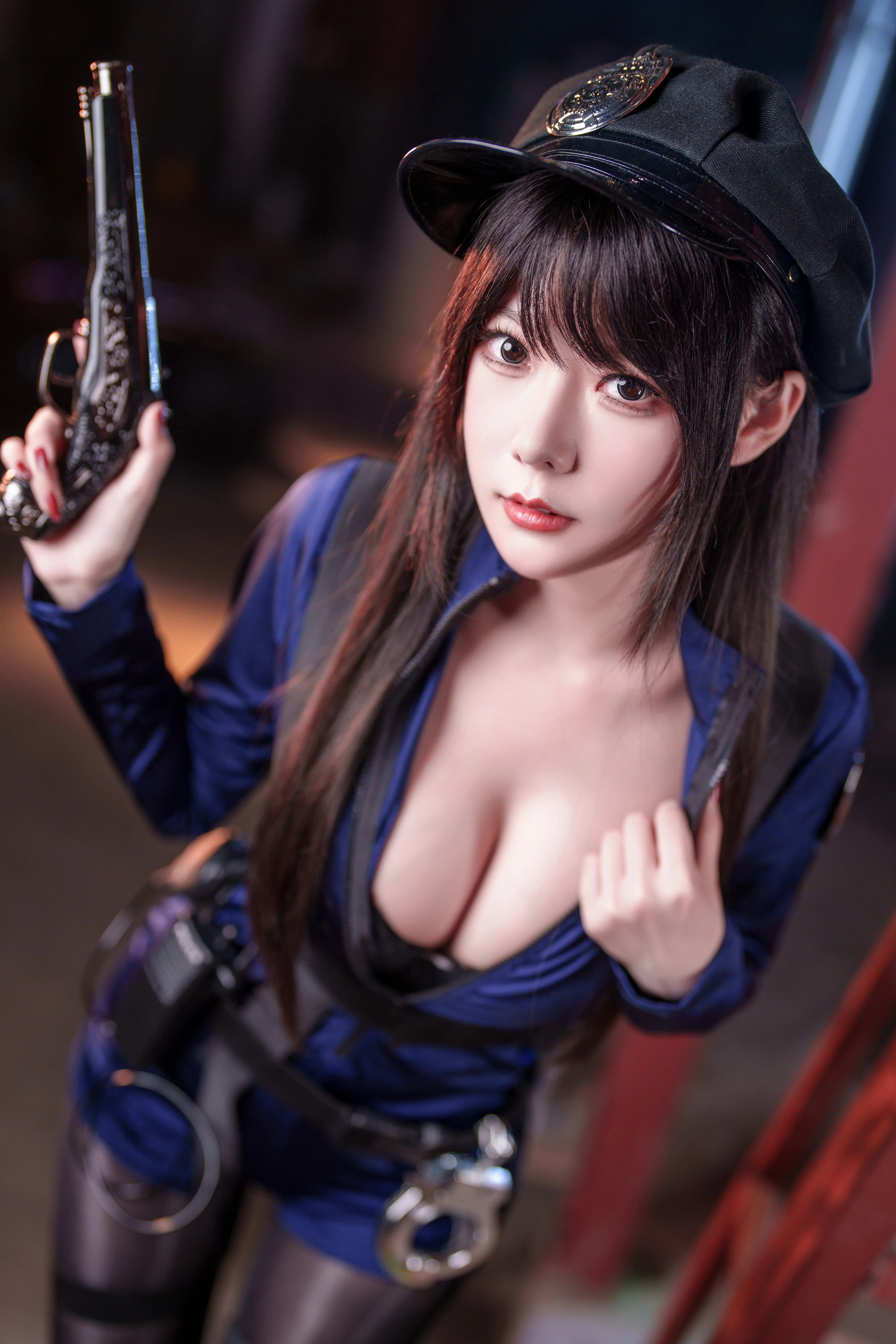 香草喵露露 – NO.062 十一月舰长女警图[40P-1V-1.55G]