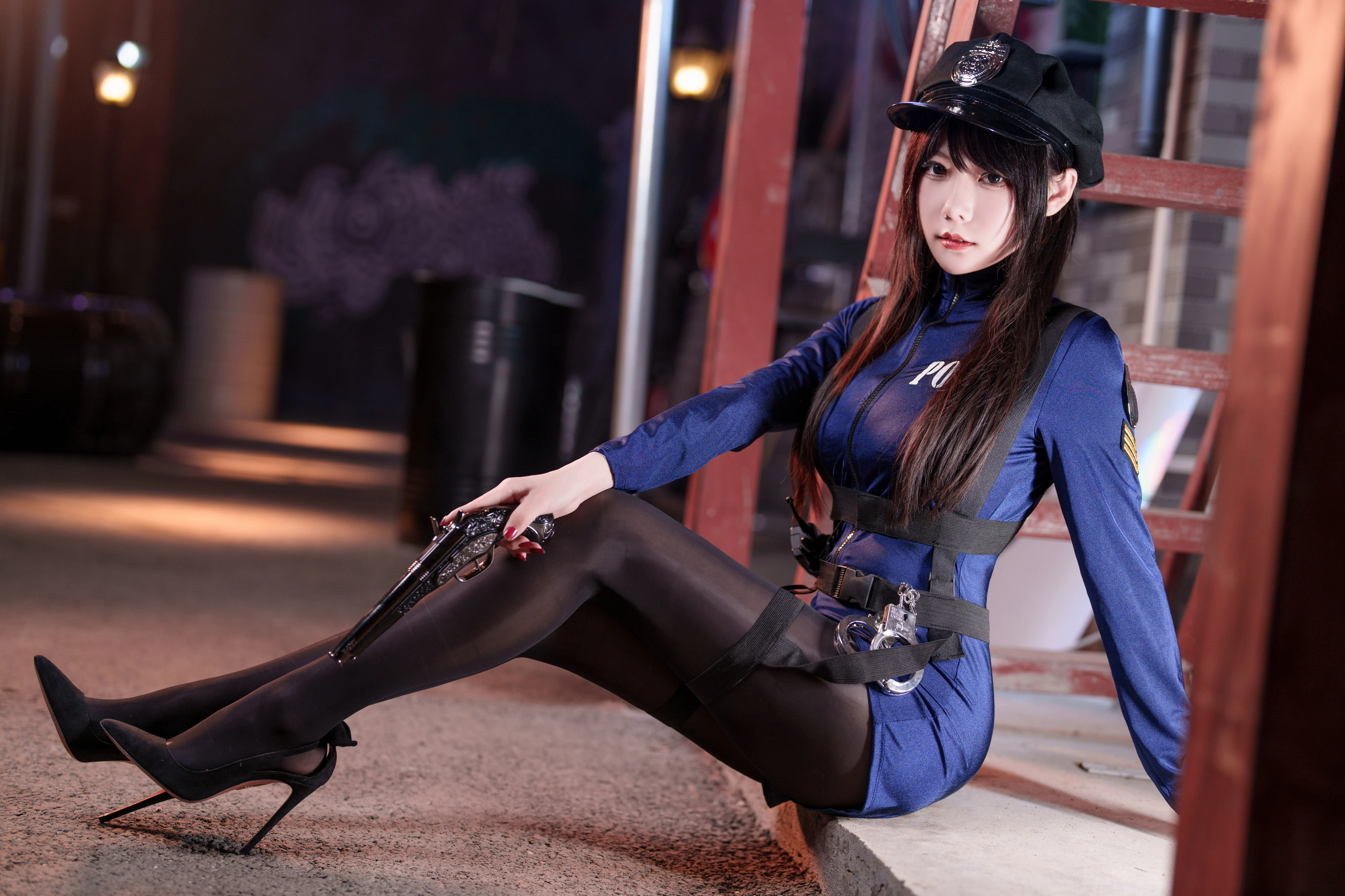 香草喵露露 – NO.062 十一月舰长女警图[40P-1V-1.55G] - 第6张