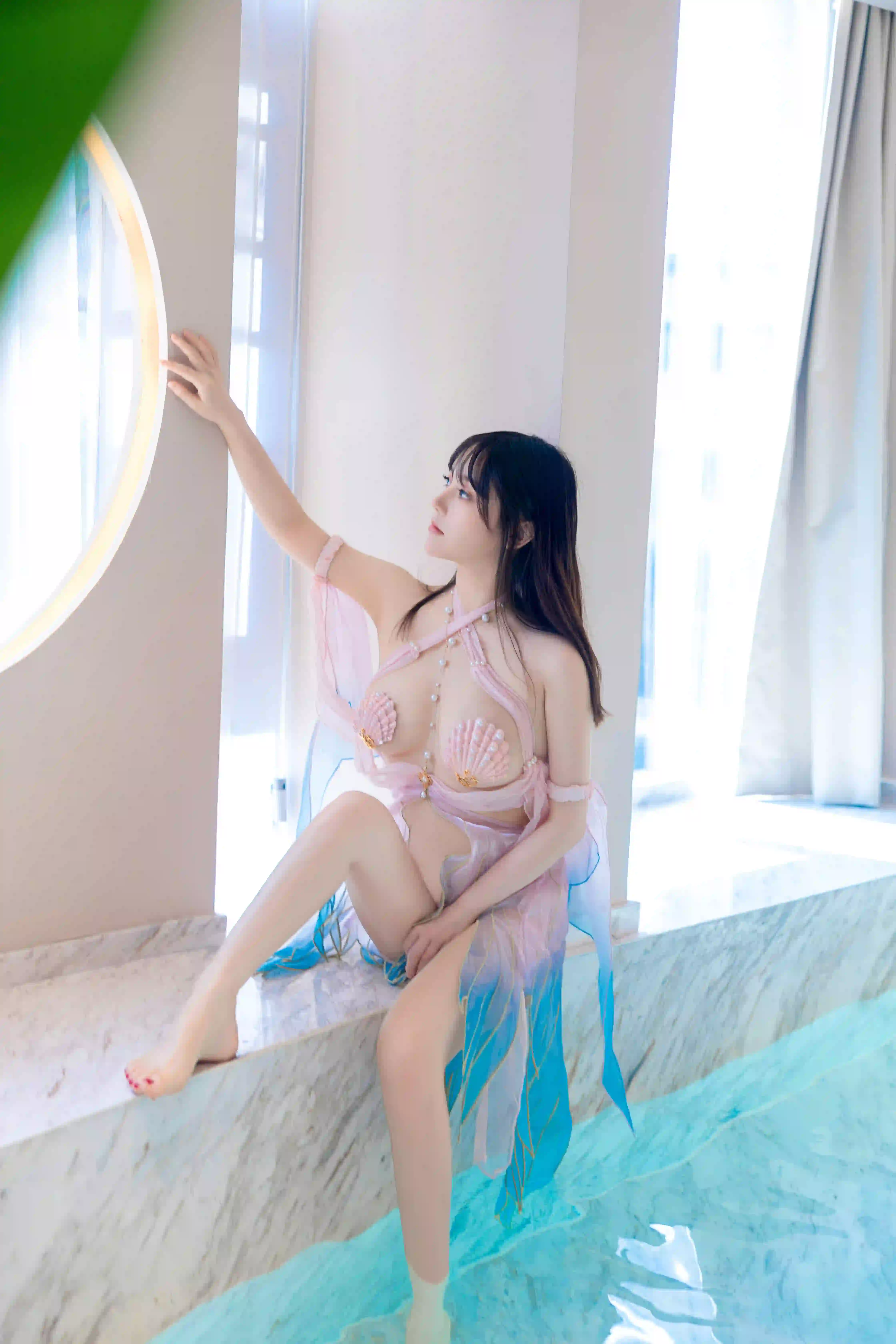豆瓣酱 NO.001 内购无水印 NO.7650 贝壳泳衣 [78P 1.07 GB] - 第3张
