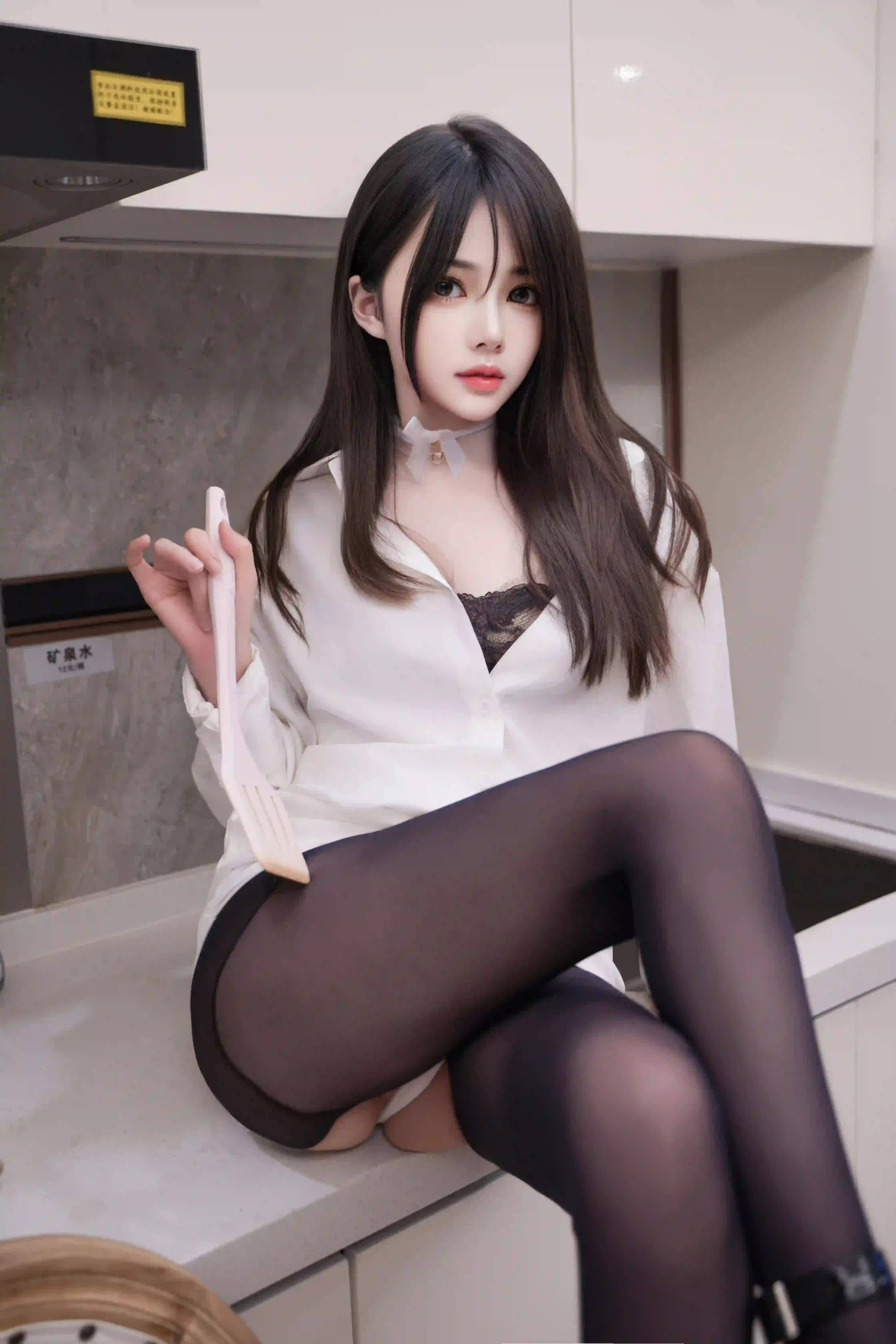 林月月 NO.001 内购无水印 8429 白衣黑丝 [65P 1.23GB] - 第3张