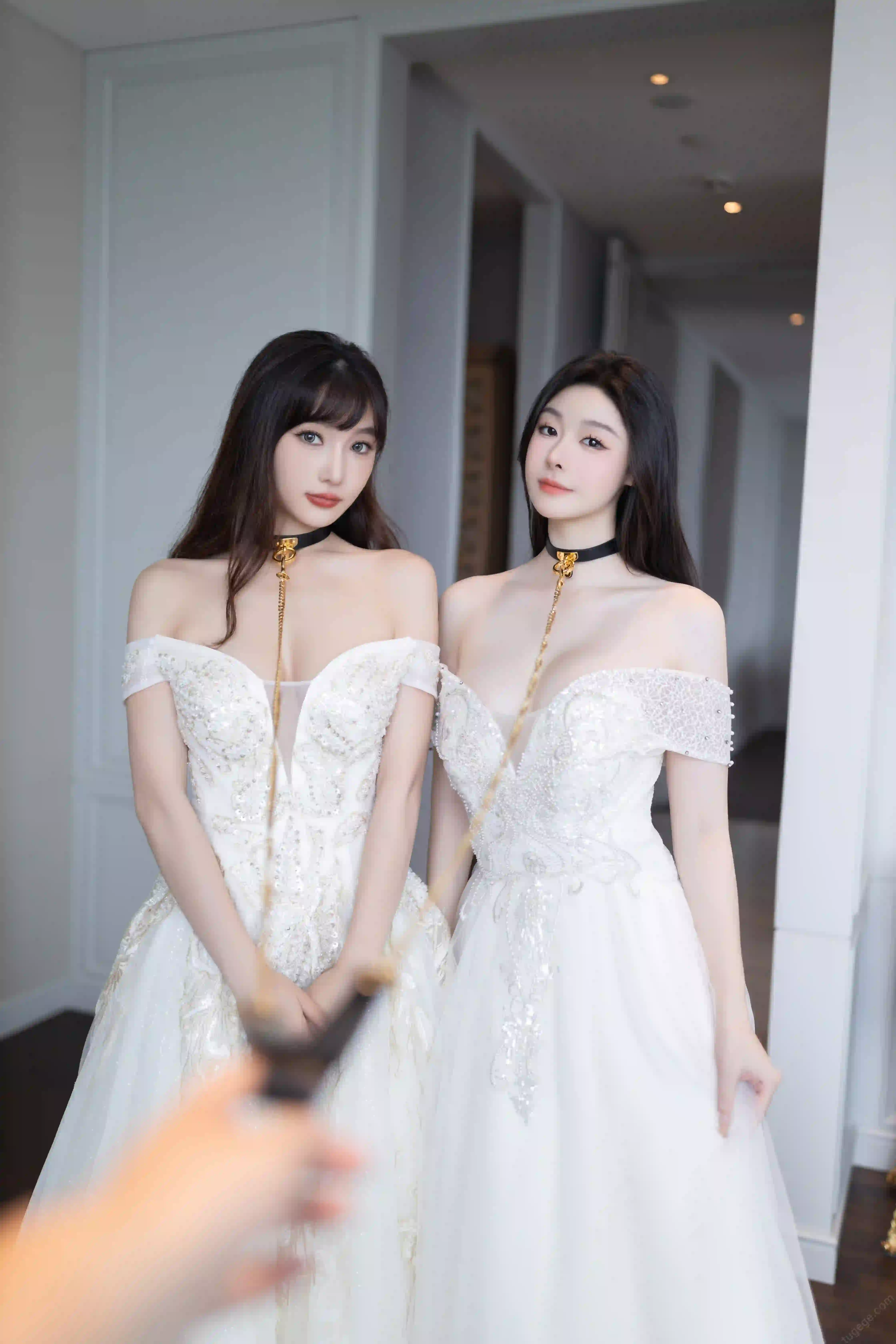 是小逗逗 NO.001 &陆萱萱 双人婚纱 [100P-1.13GB] - 第1张