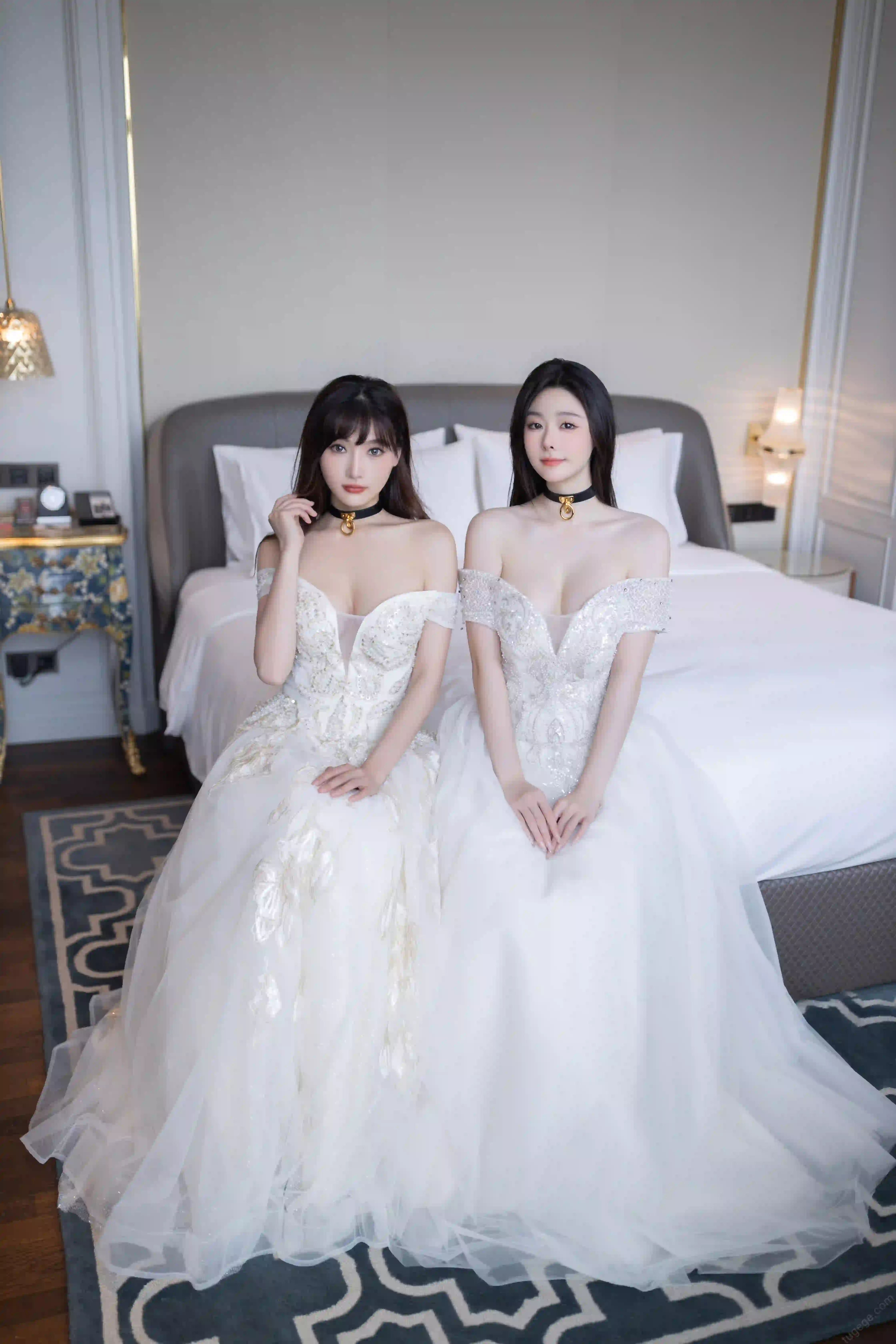 是小逗逗 NO.001 &陆萱萱 双人婚纱 [100P-1.13GB] - 第2张