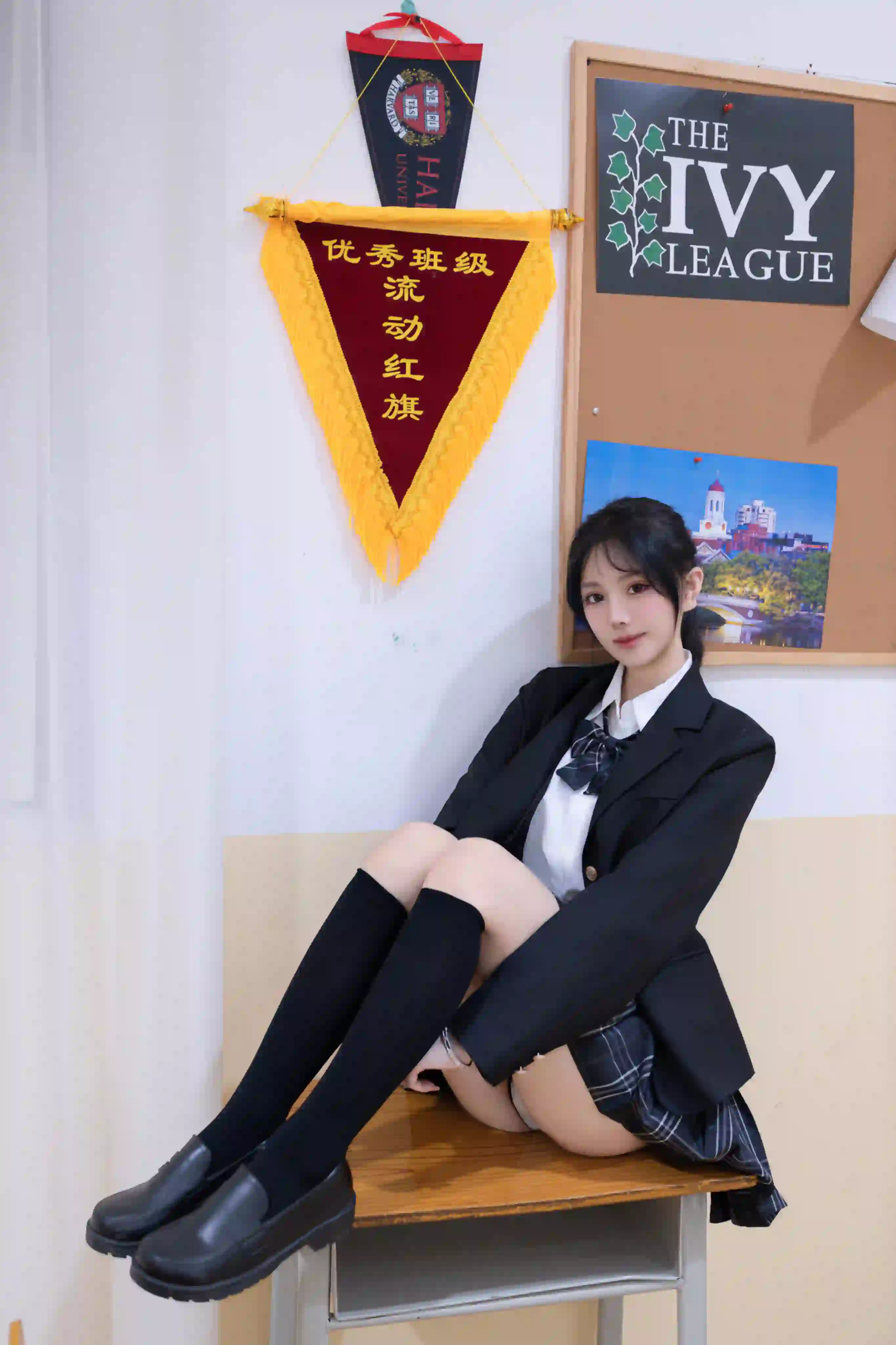 谢小蒽 NO.046 内购无水印 8058 教室调教 [100P 683.30 MB] - 第1张