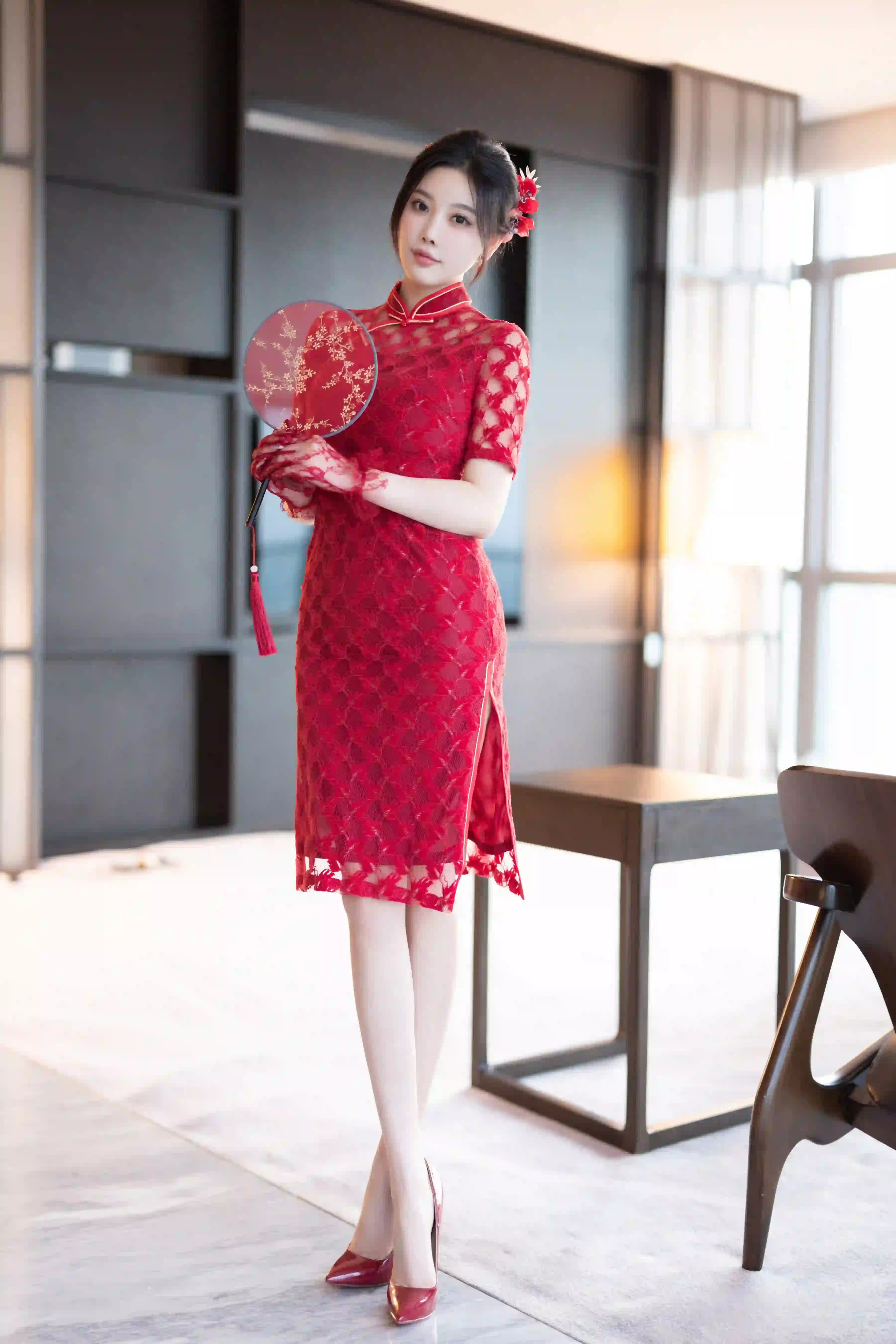 杨晨晨 NO.002 内购无水印 1184 2024新春旗袍 中式婚服[103P2V 1.26GB] - 第1张