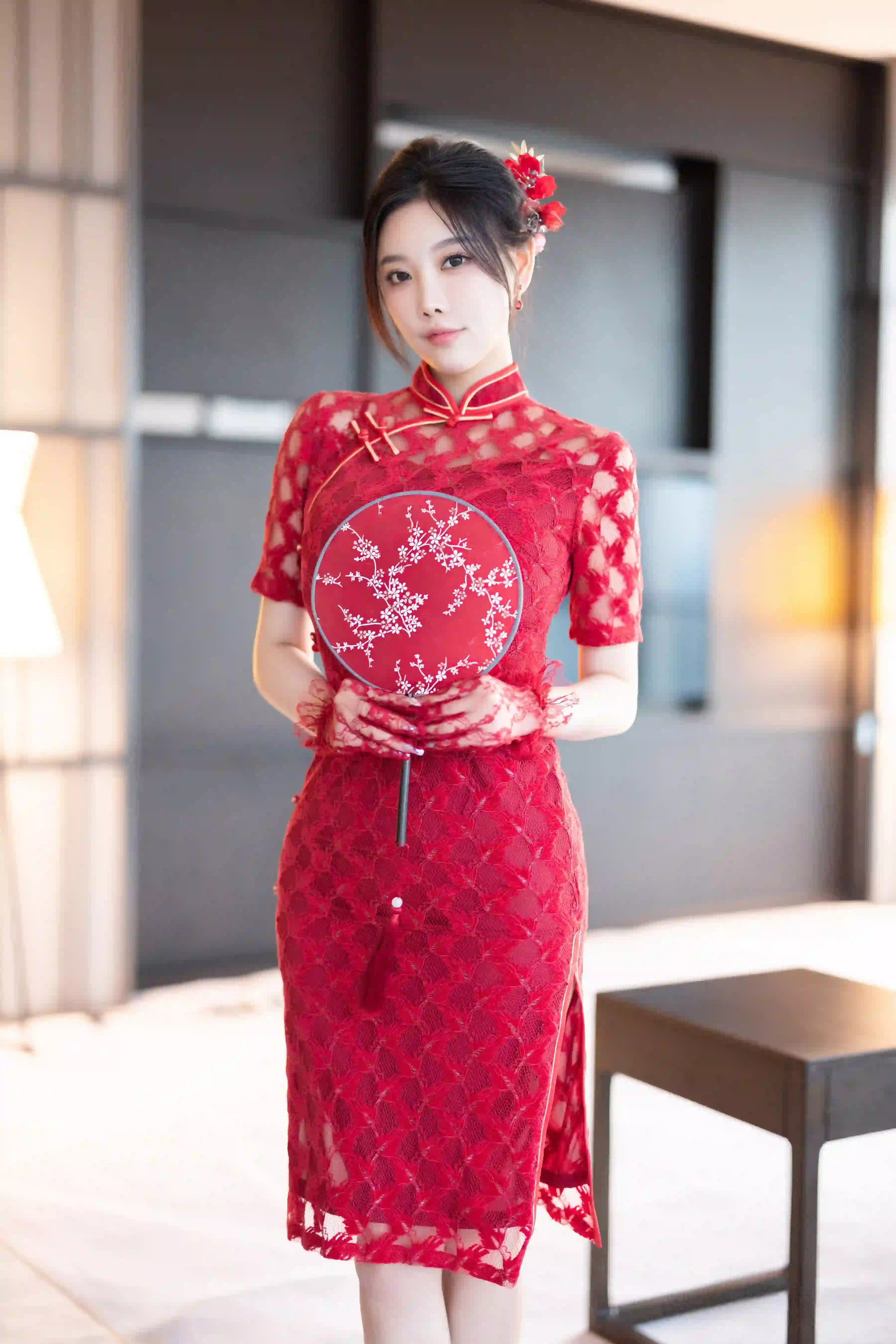 杨晨晨 NO.002 内购无水印 1184 2024新春旗袍 中式婚服[103P2V 1.26GB] - 第2张