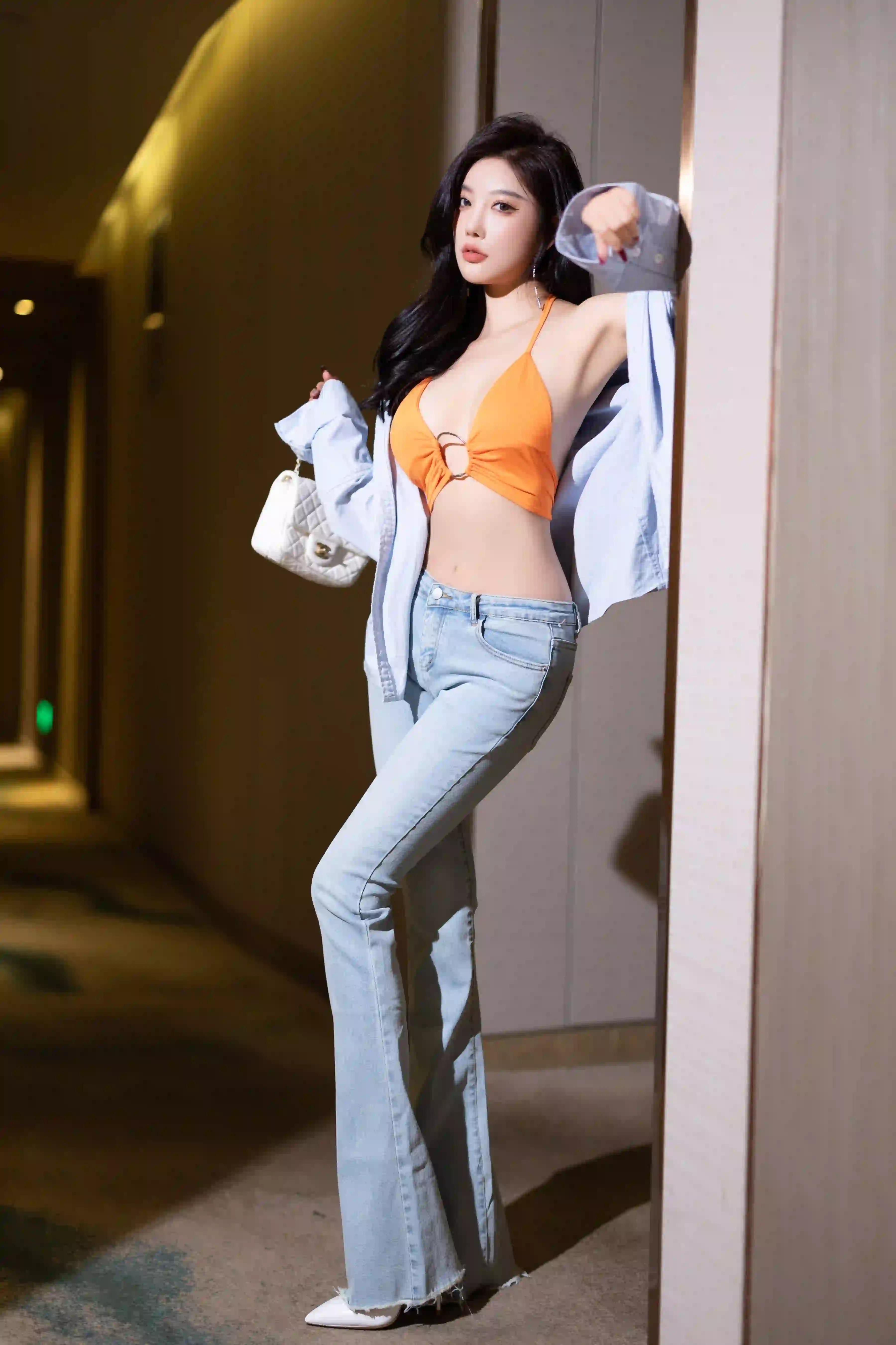 杨晨晨 NO.027 内购无水印 9282 蓝色牛仔裤 [101P 874.94 MB] - 第3张