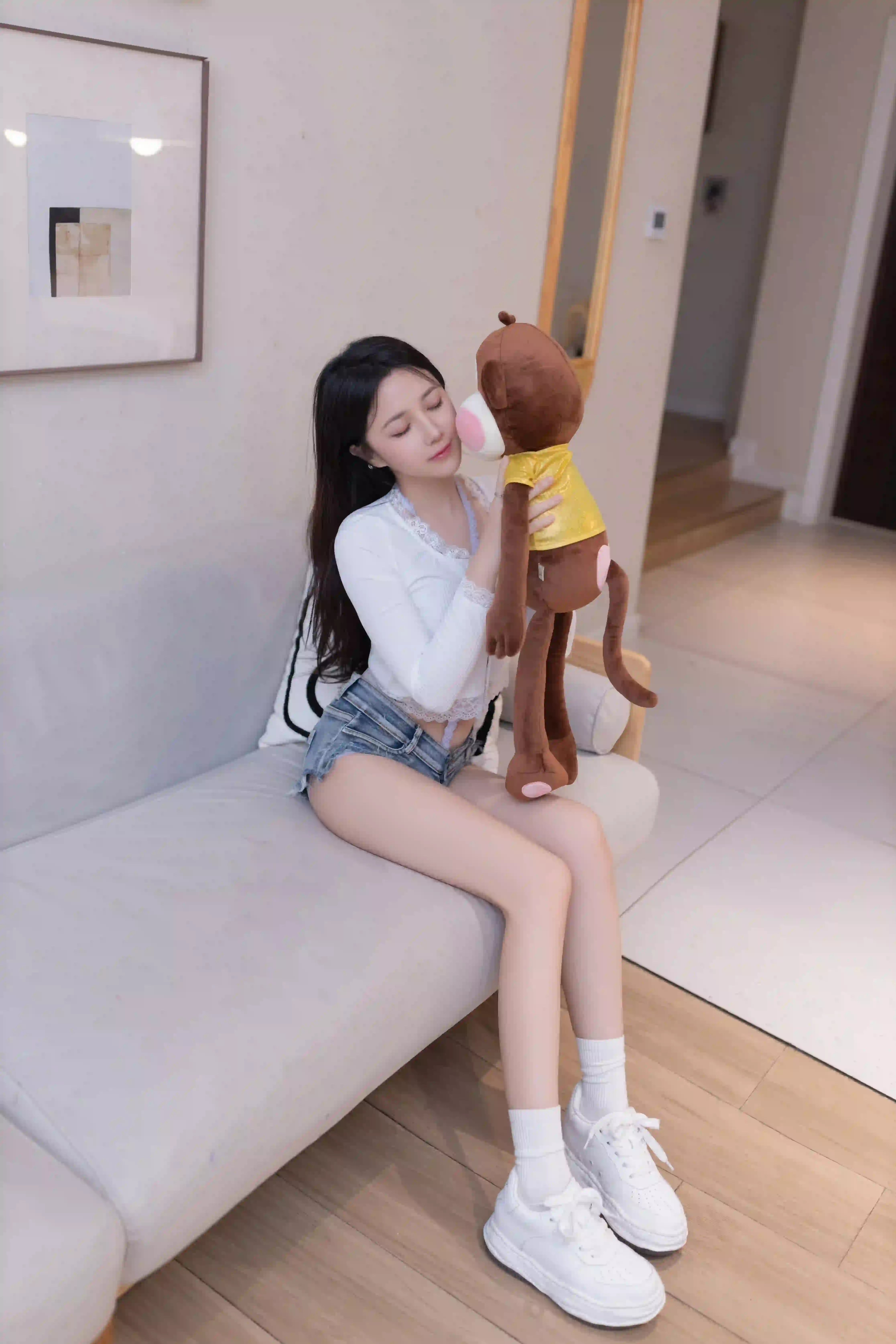 鱼子酱Fish NO.163 内购无水印 8639 香蕉小猴 [120P 1.34 GB] - 第2张