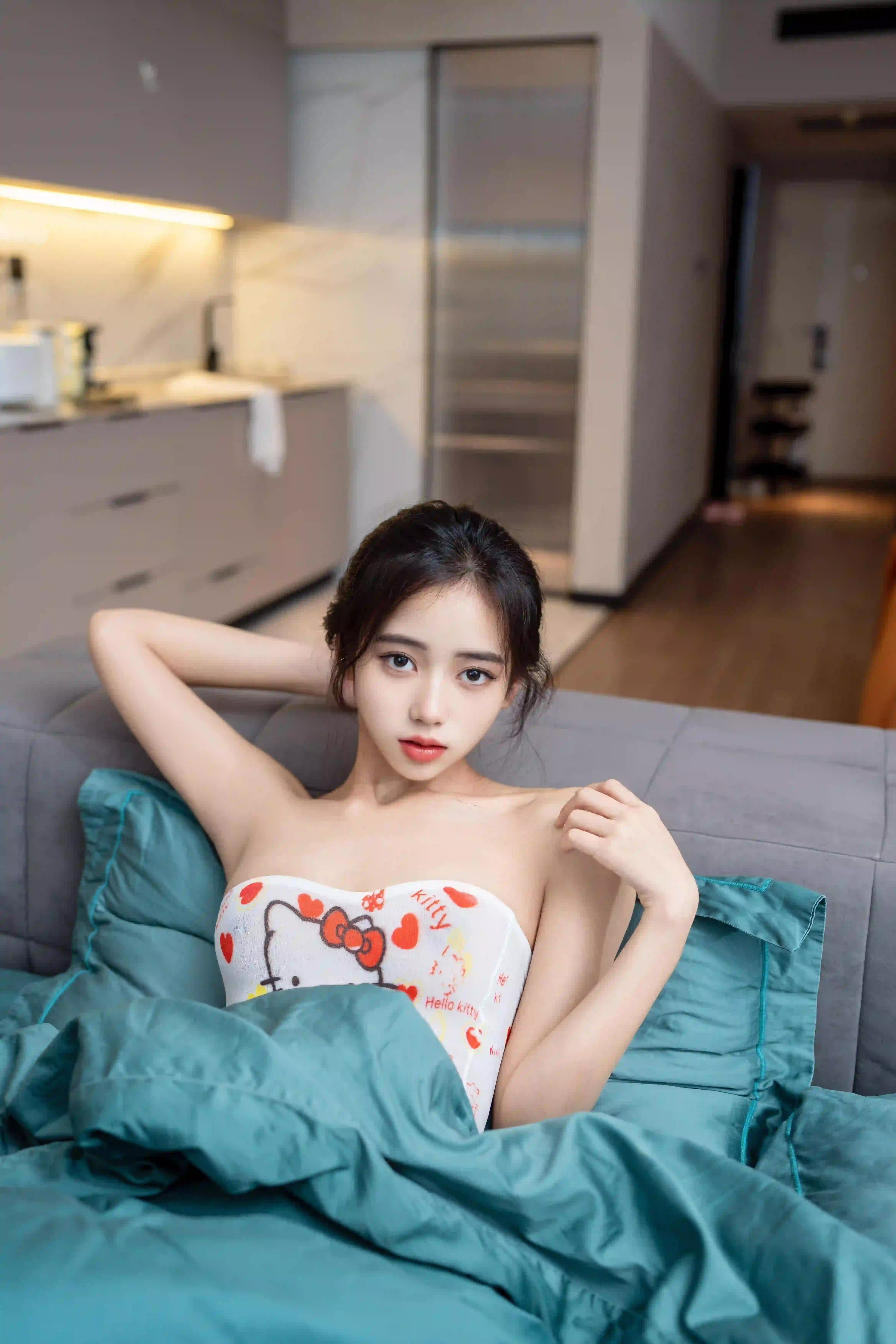 时安安 NO.001 内购无水印 353 凯蒂猫时安安 新人首秀 白丝童真装 [115P 926MB] - 第1张